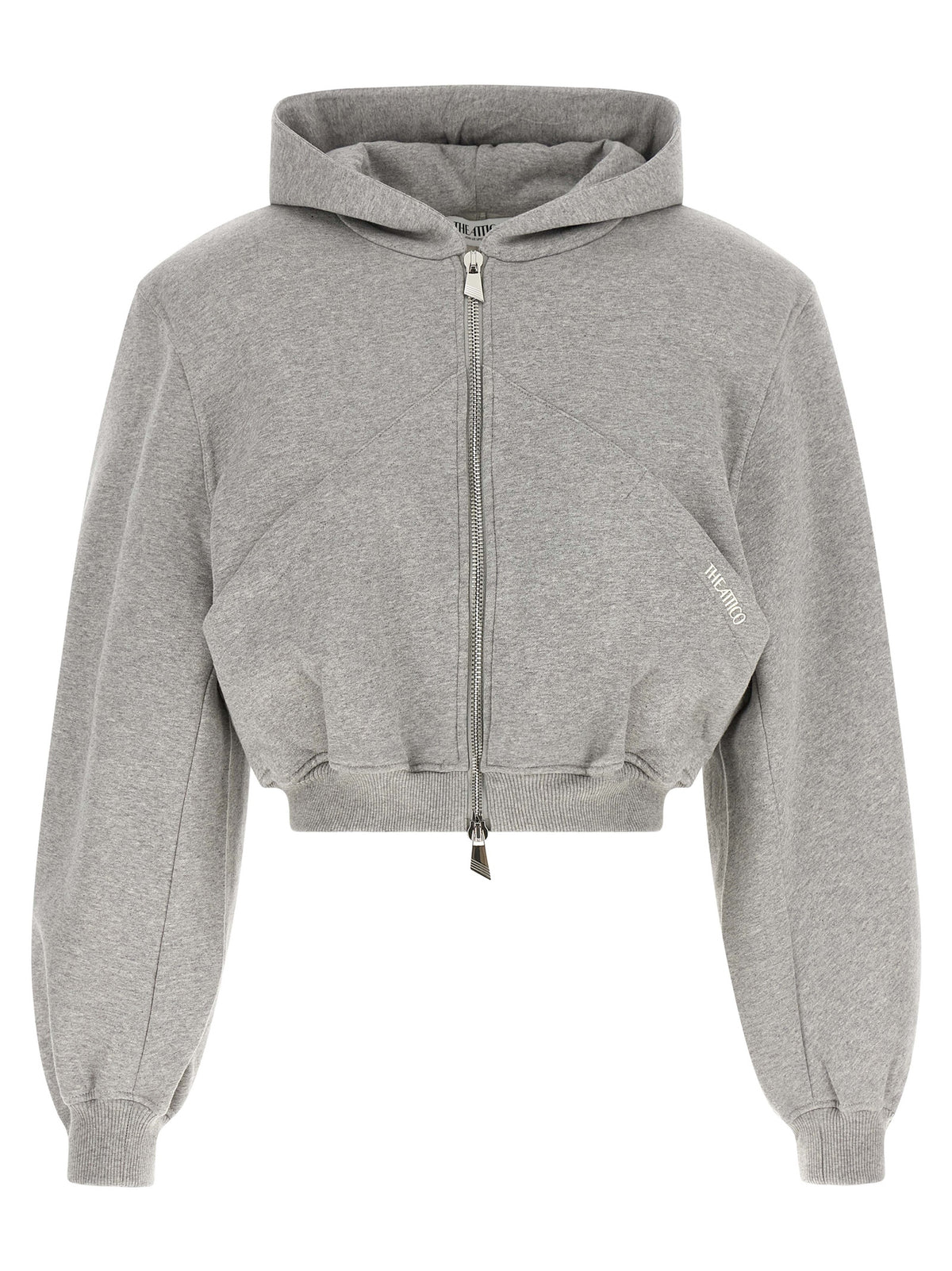 The Attico Cropped Hoodie