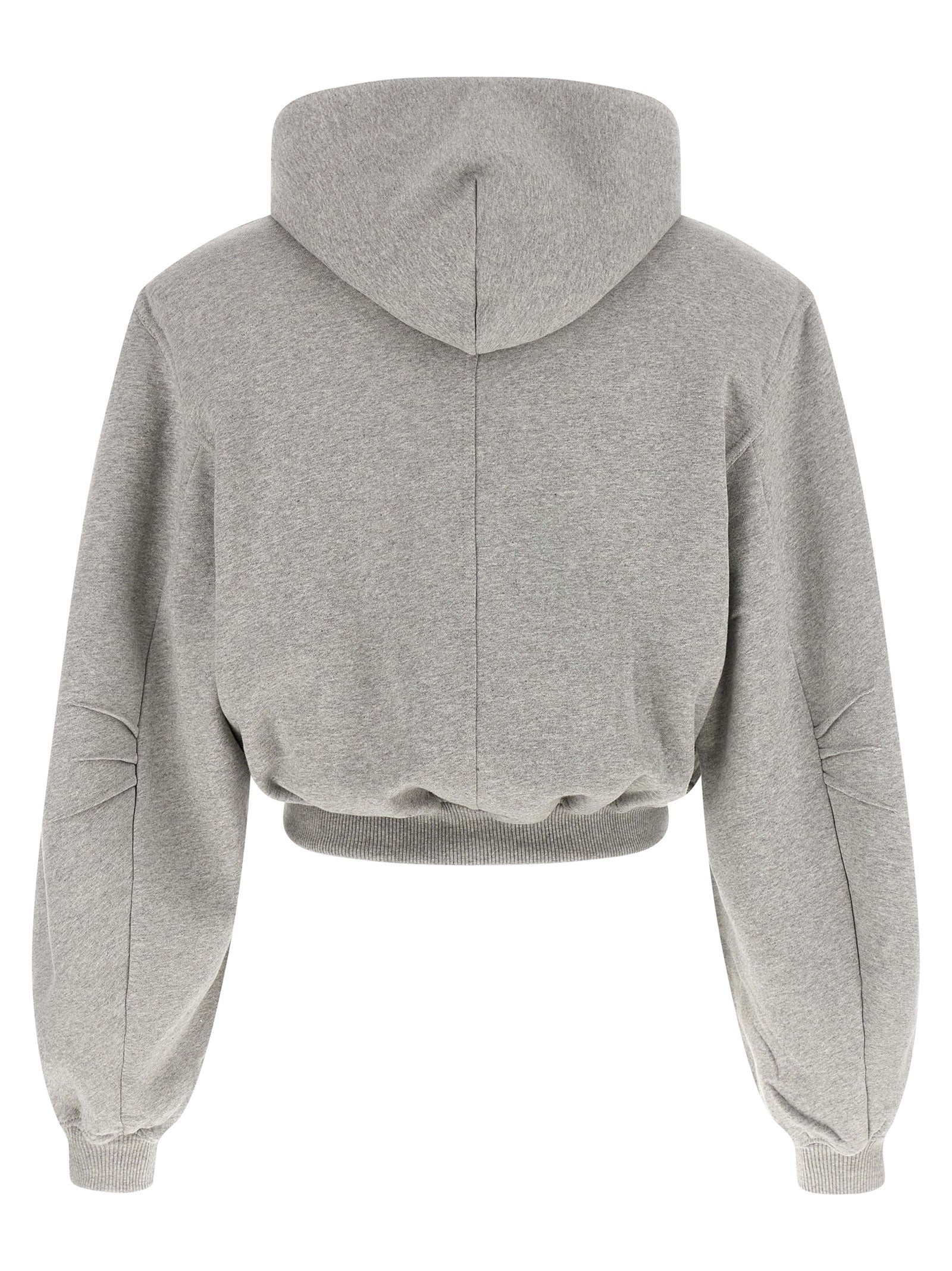 The Attico Cropped Hoodie