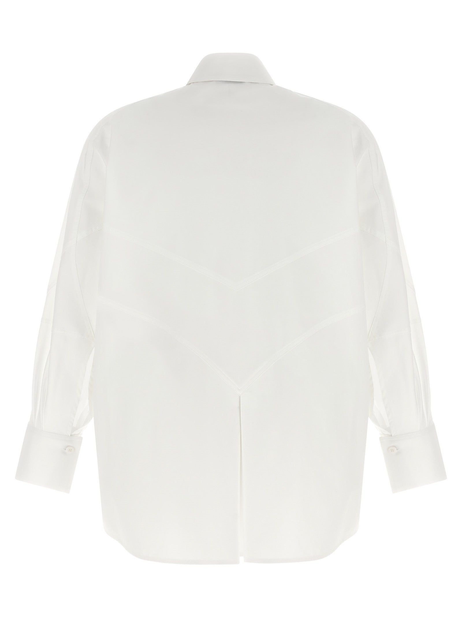 The Attico Shaped Hem Shirt