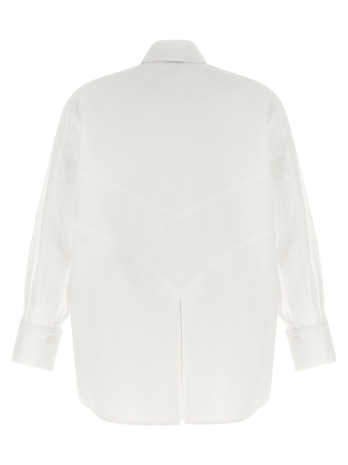 The Attico Shaped Hem Shirt