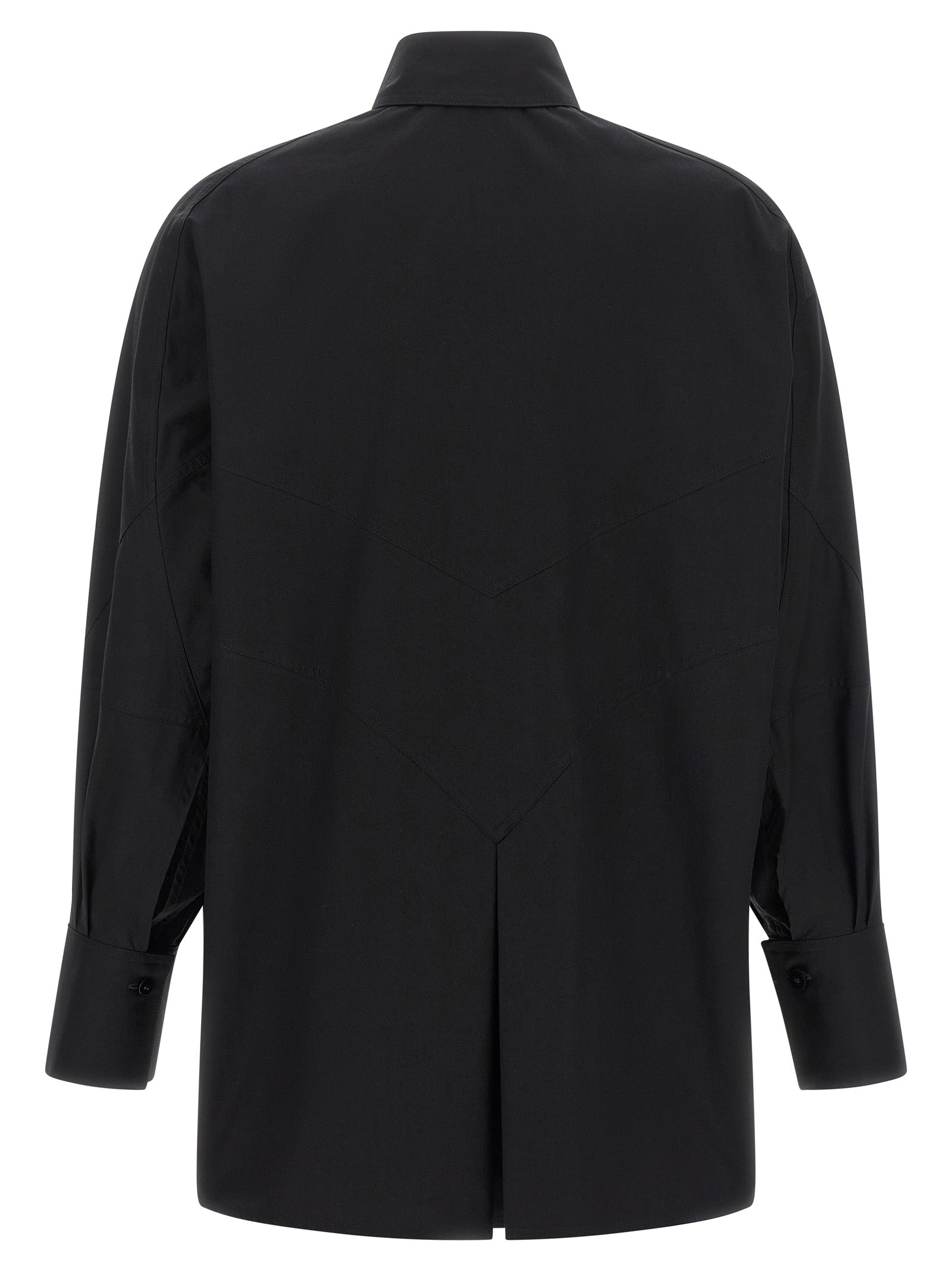 The Attico Shaped Hem Shirt