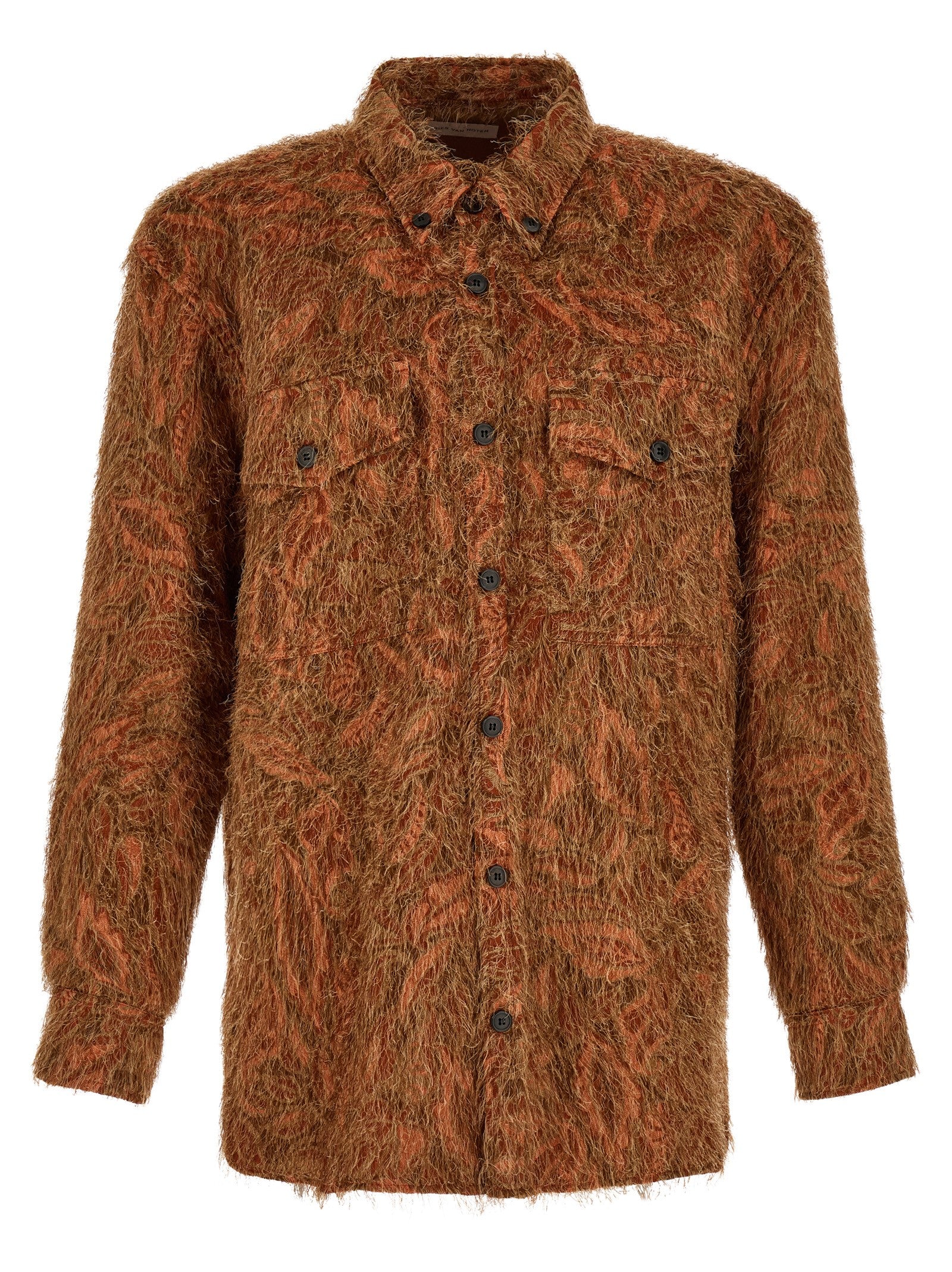 Dries Van Noten Shaggy Fringed Shirt