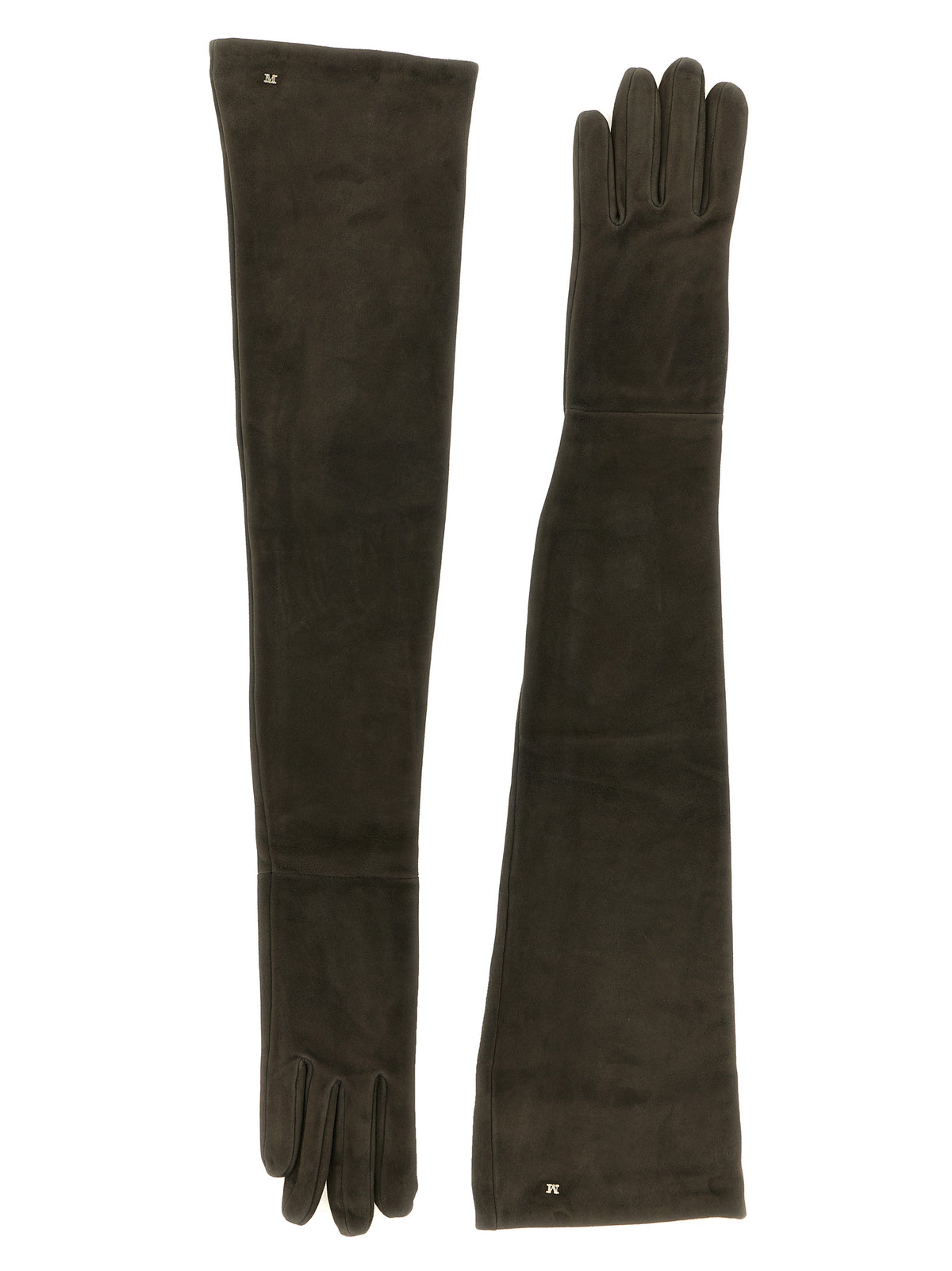 Max Mara 'Estremo' Suede Long Gloves