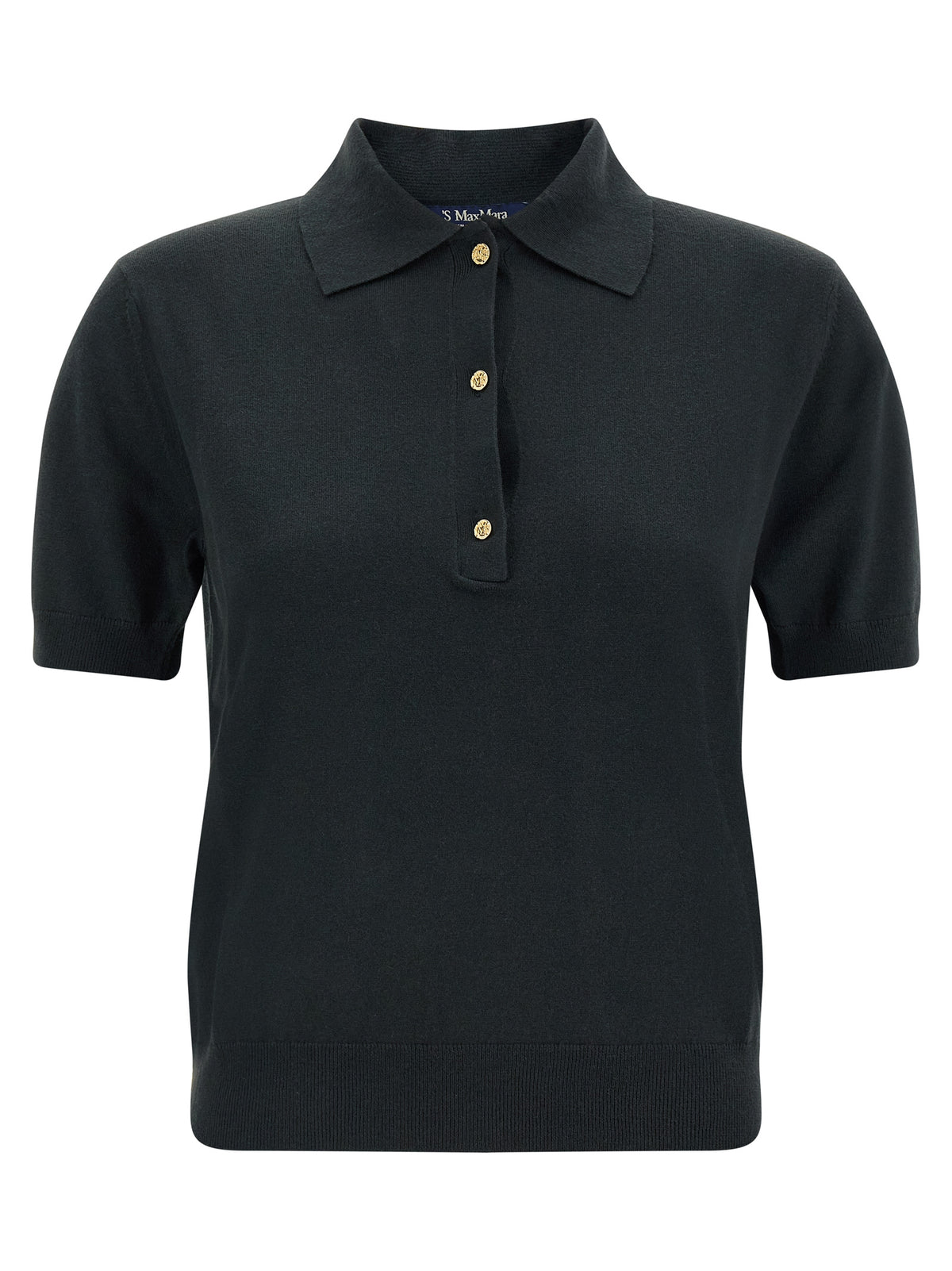 Max Mara 'S 'Pomposa' Knit Polo Shirt