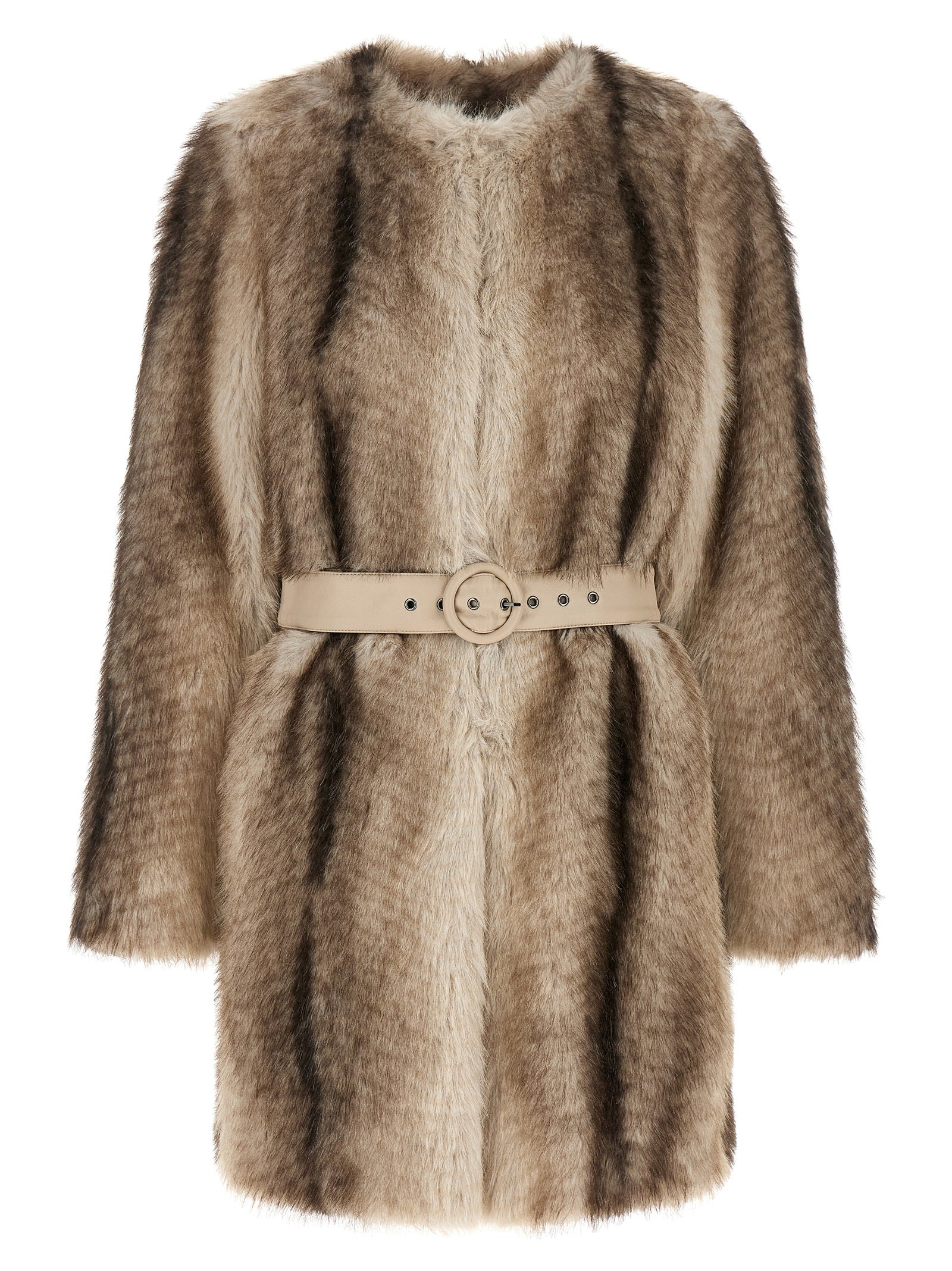 Twin Set Eco-Fur Coat