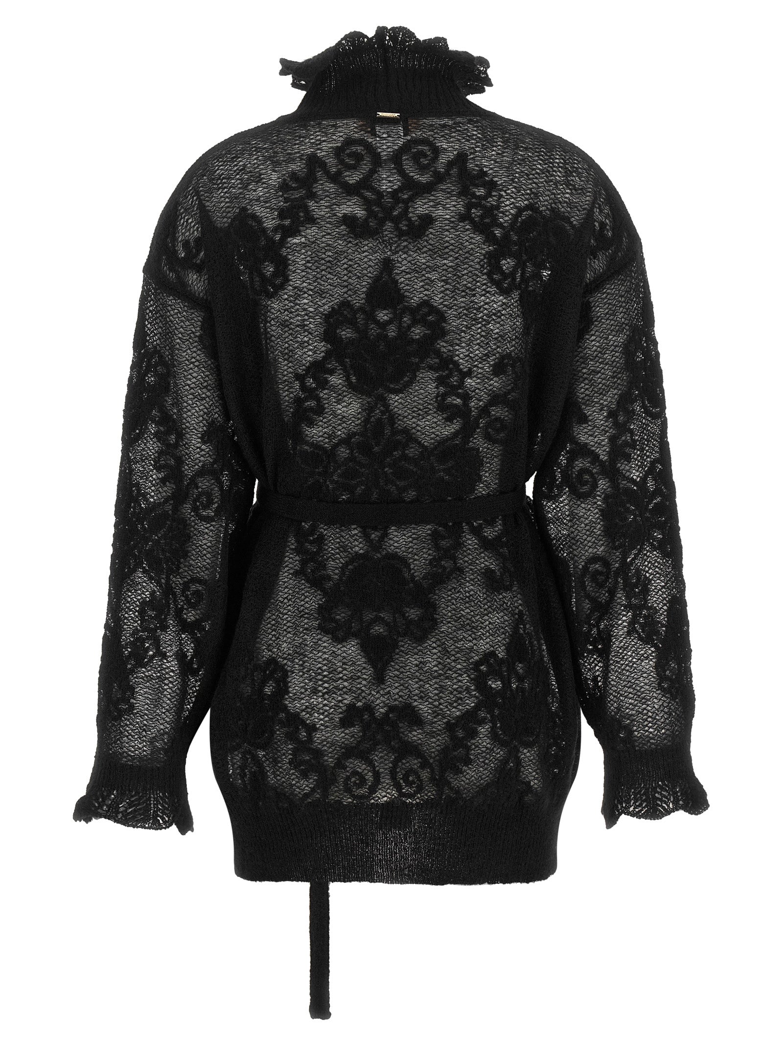Twin Set Jacquard Yarn Sweater