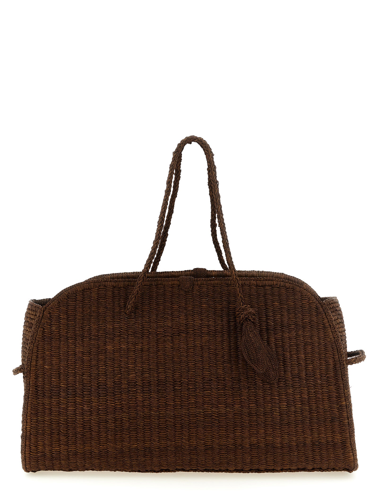 Jacquemus 'Le Grand Turismo Raphia' Shopping Bag