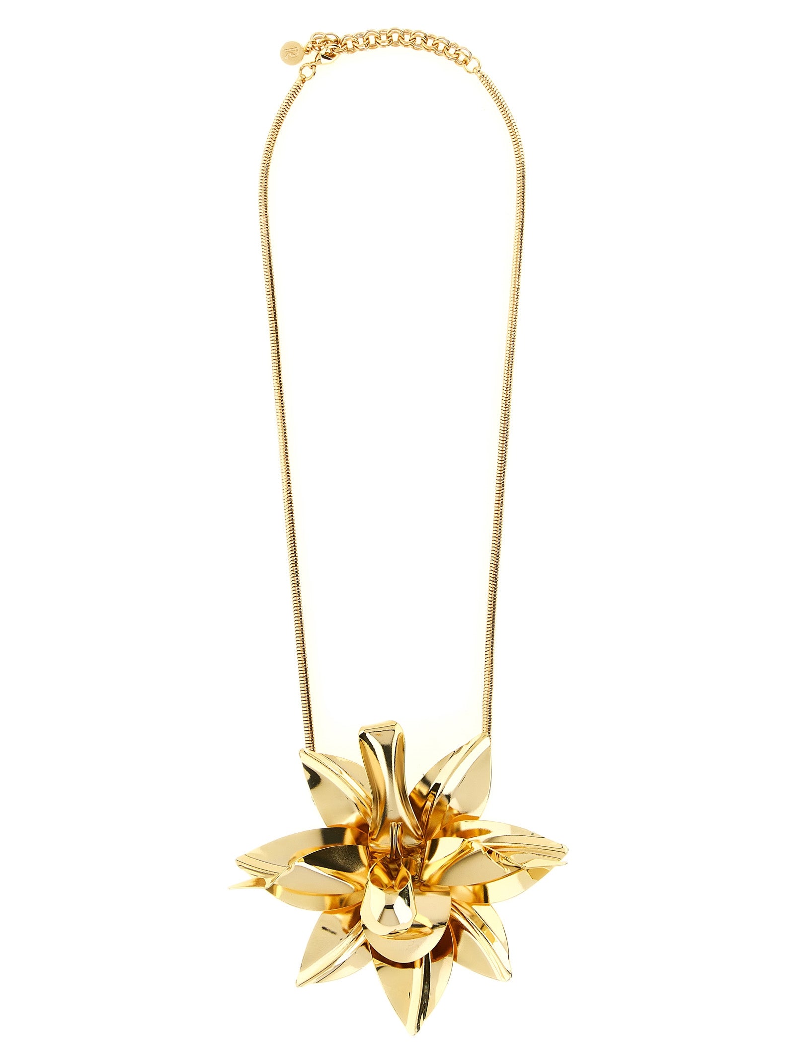 Paco Rabanne Flower Pendant Necklace