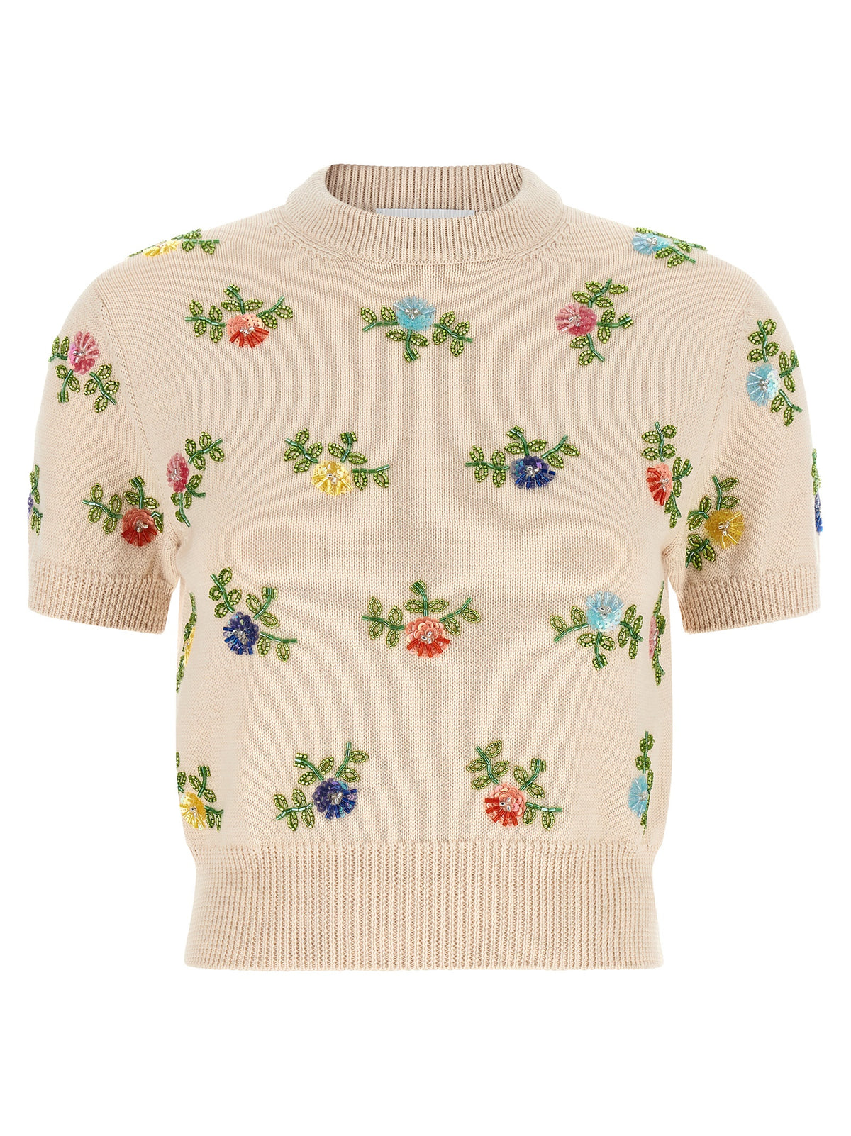 Paco Rabanne Sweater With Beads Embroidery