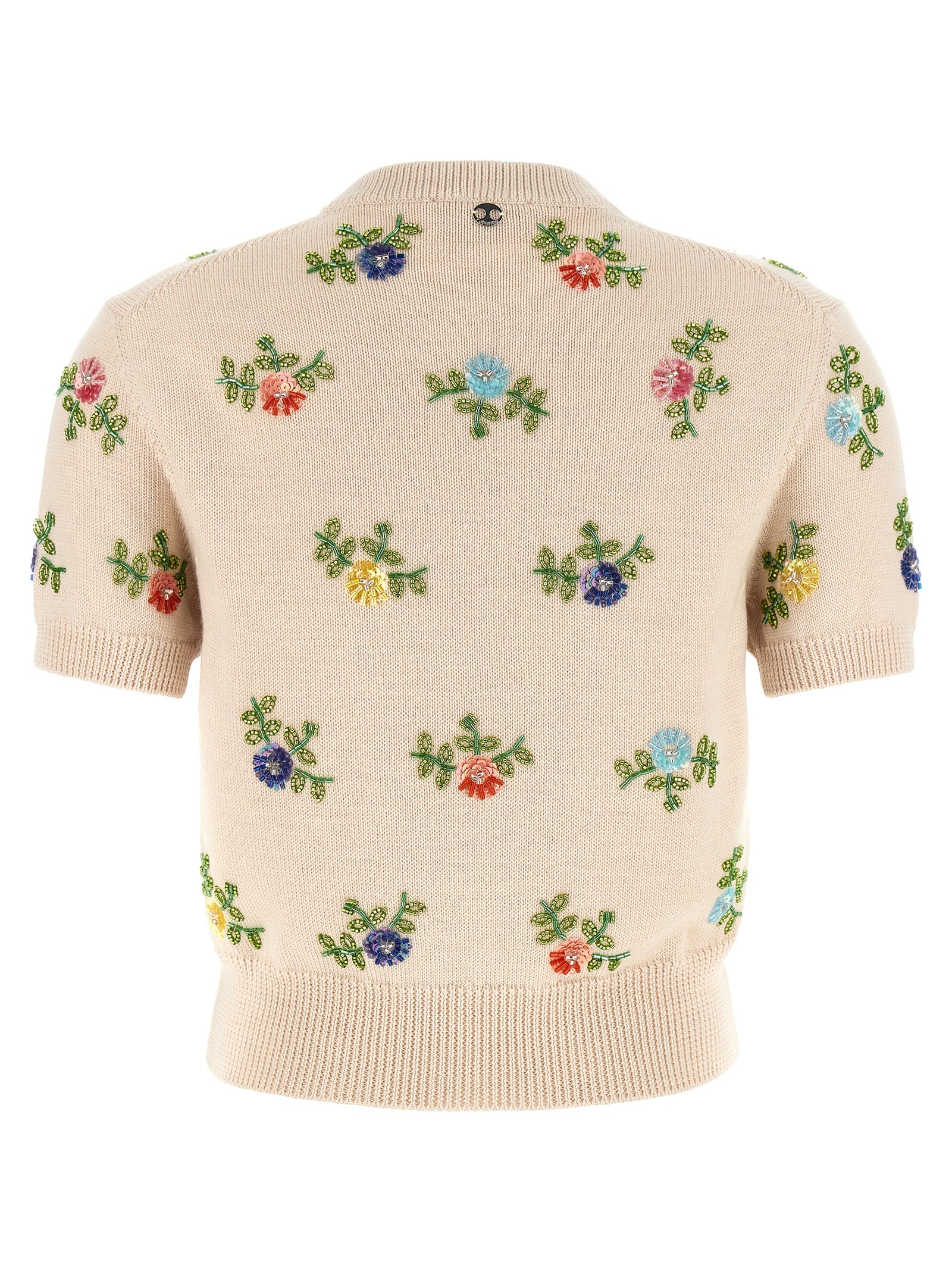 Paco Rabanne Sweater With Beads Embroidery