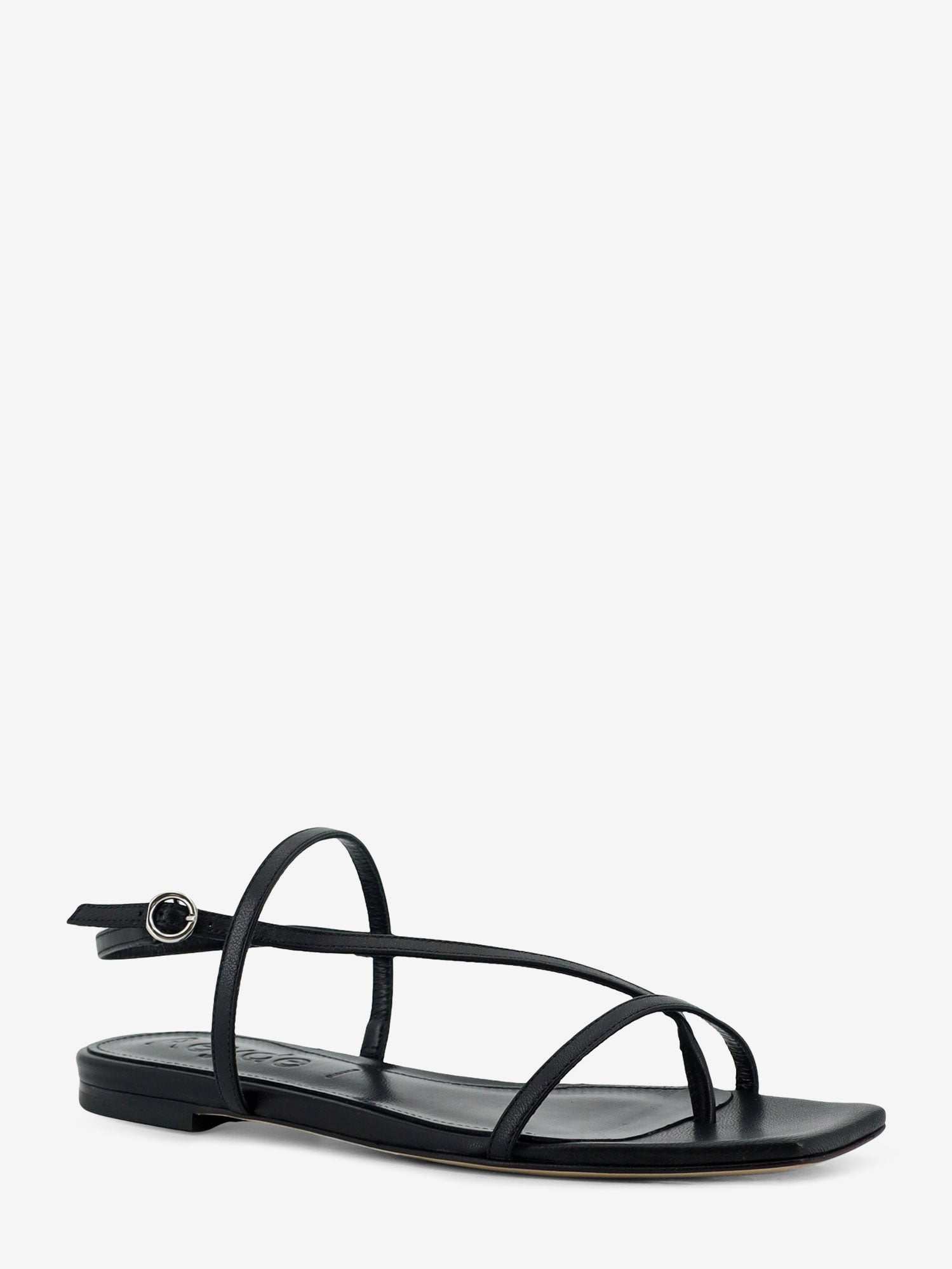 Aeyde Ella Flat Leather Sandals