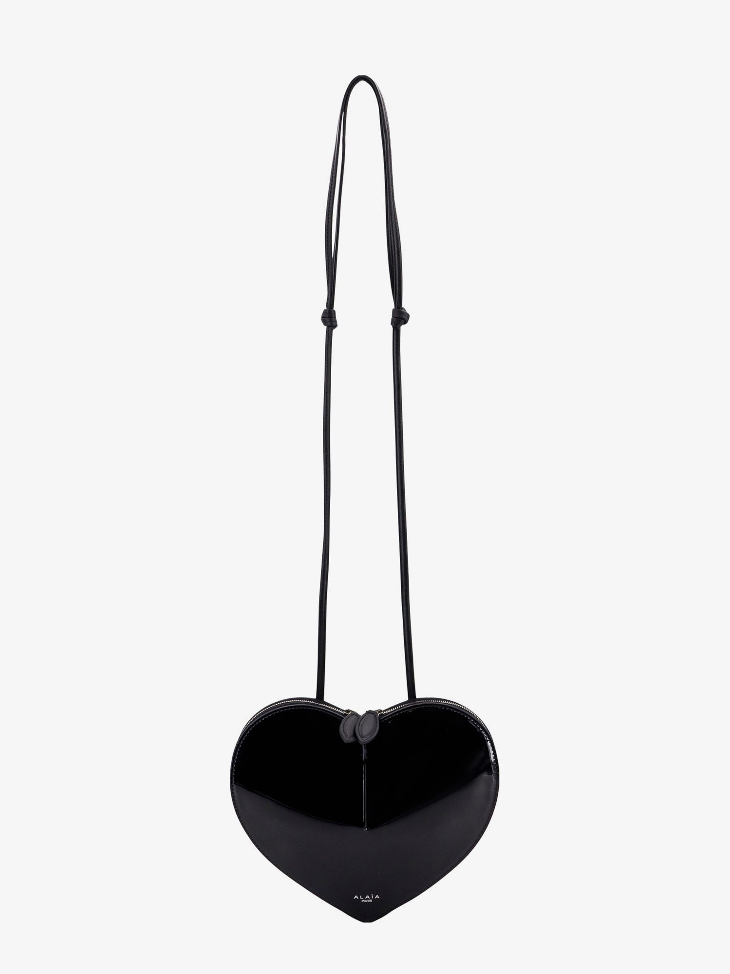 Alaïa Le Coeur Patent Leather Crossbody Bag