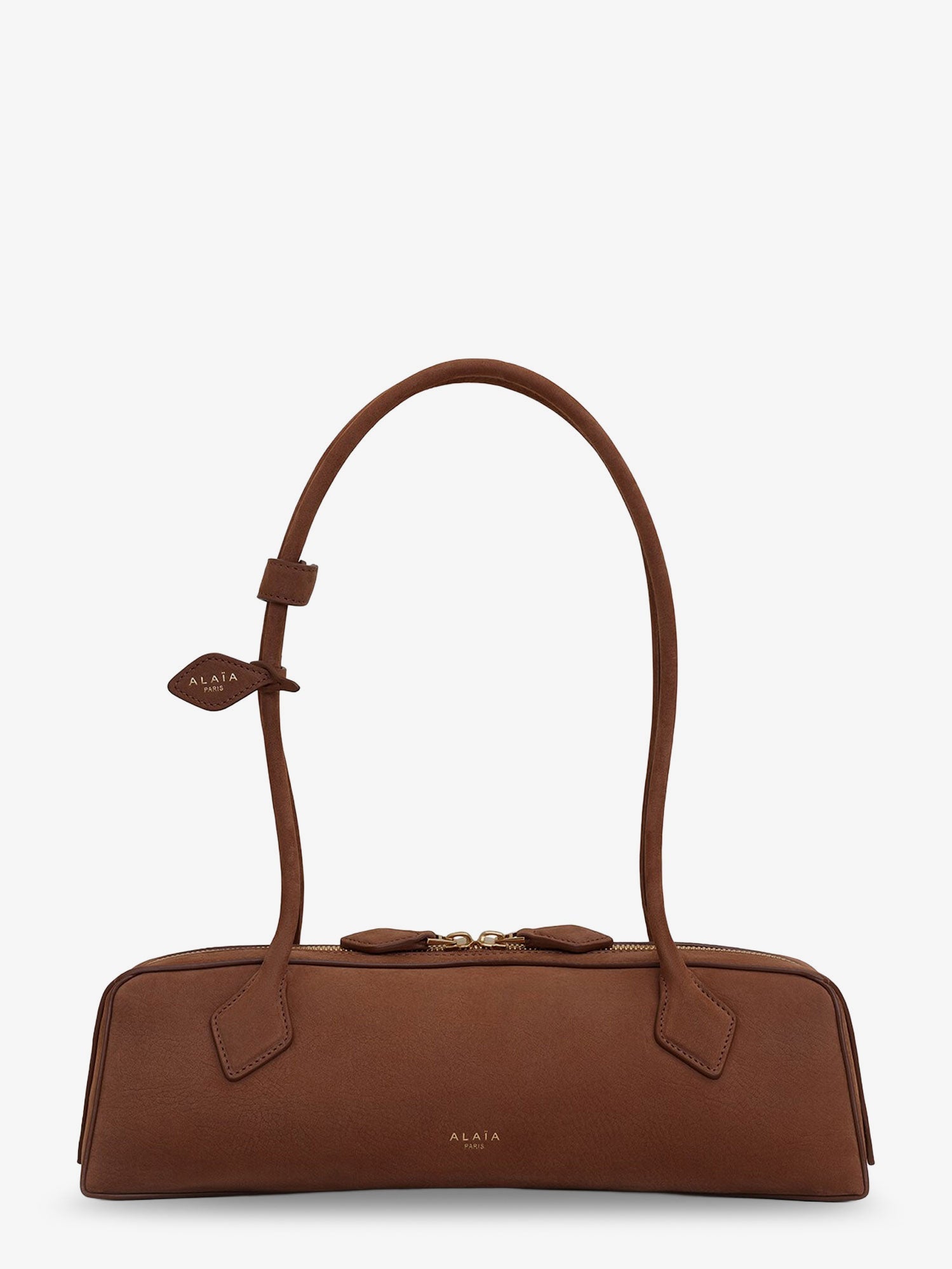 Alaïa Borsa A Spalla Teckel Medium In Suede