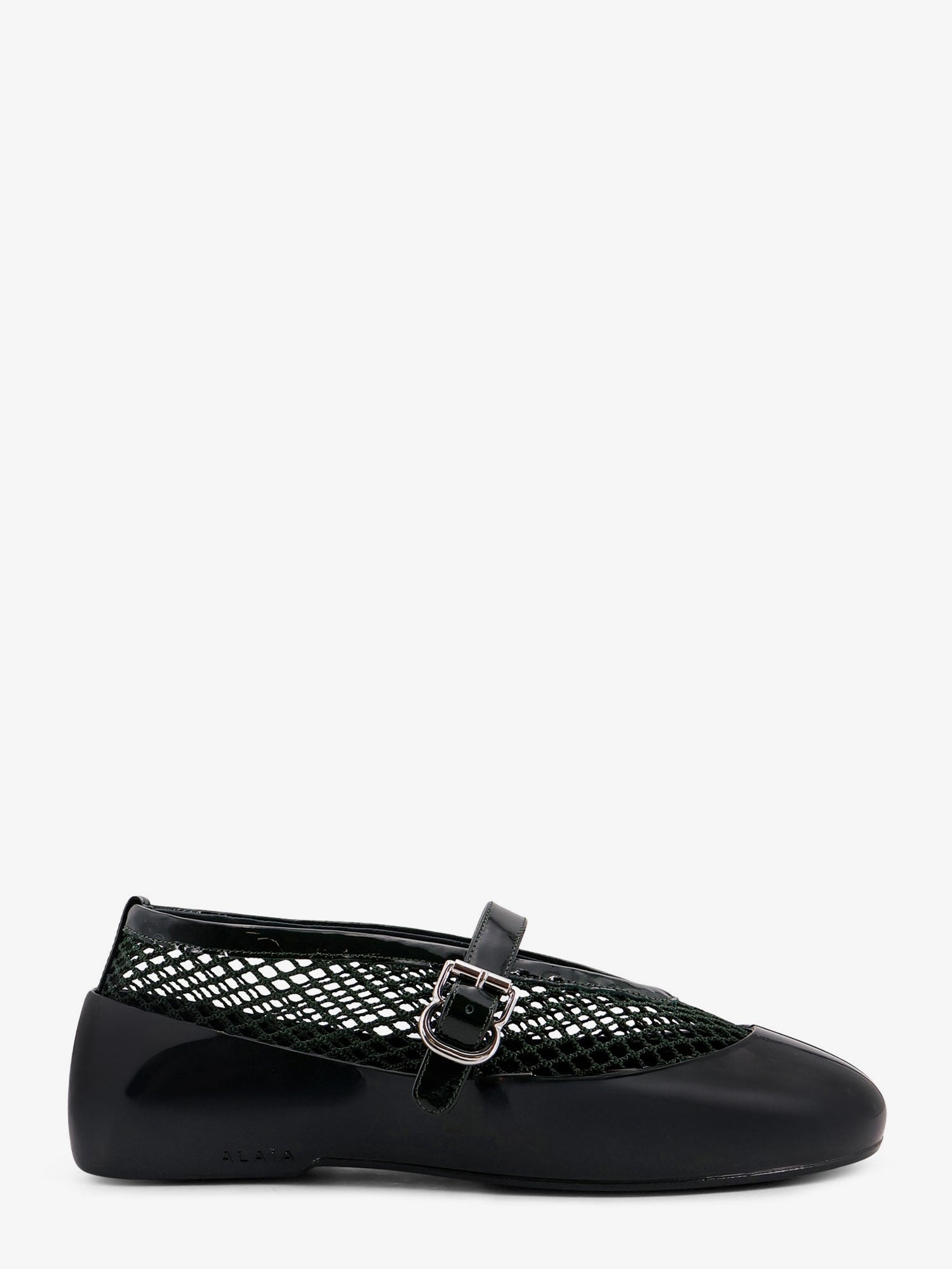 Alaïa Mesh Rubber Flat Ballerinas