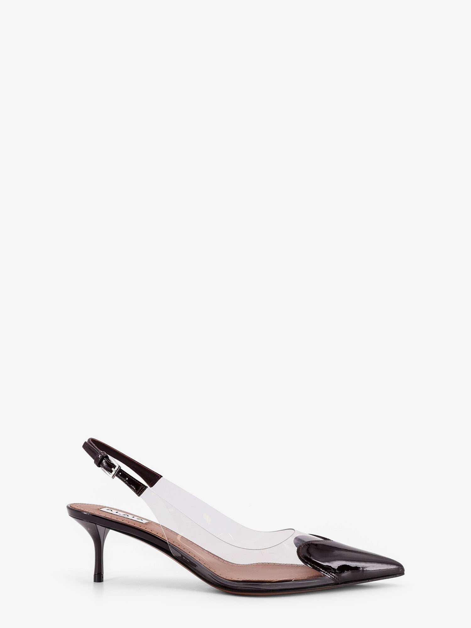 Alaïa Le Coeur Pvc And Leather Pumps