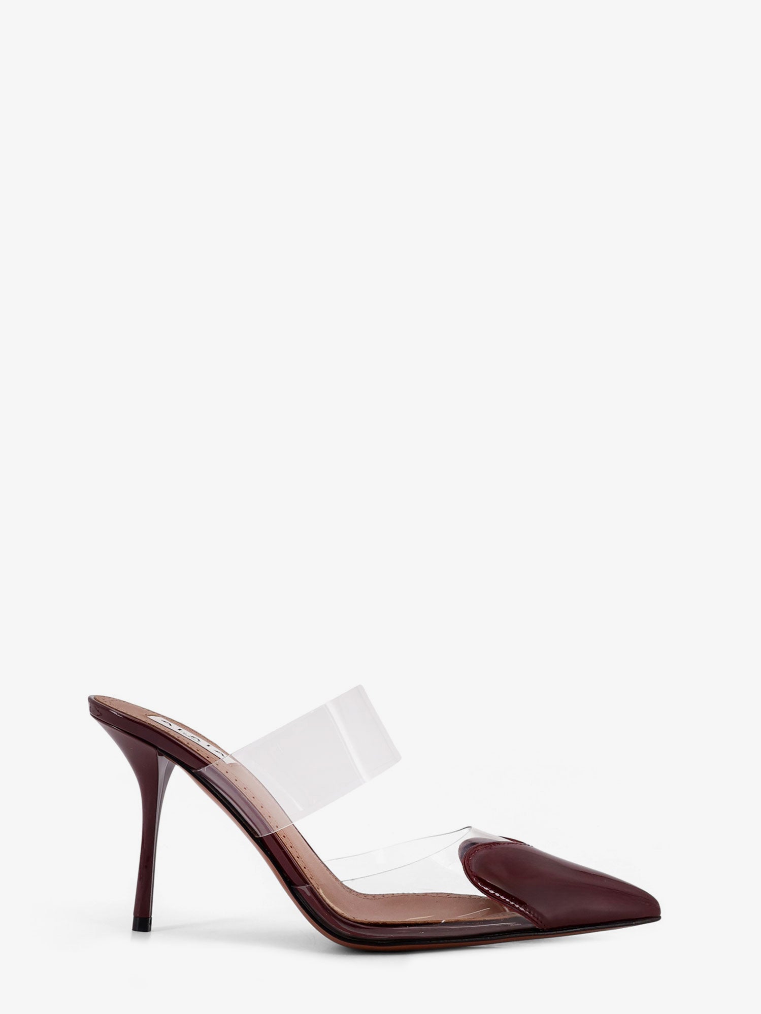 Alaïa Le Coeur Patent Leather Sandals