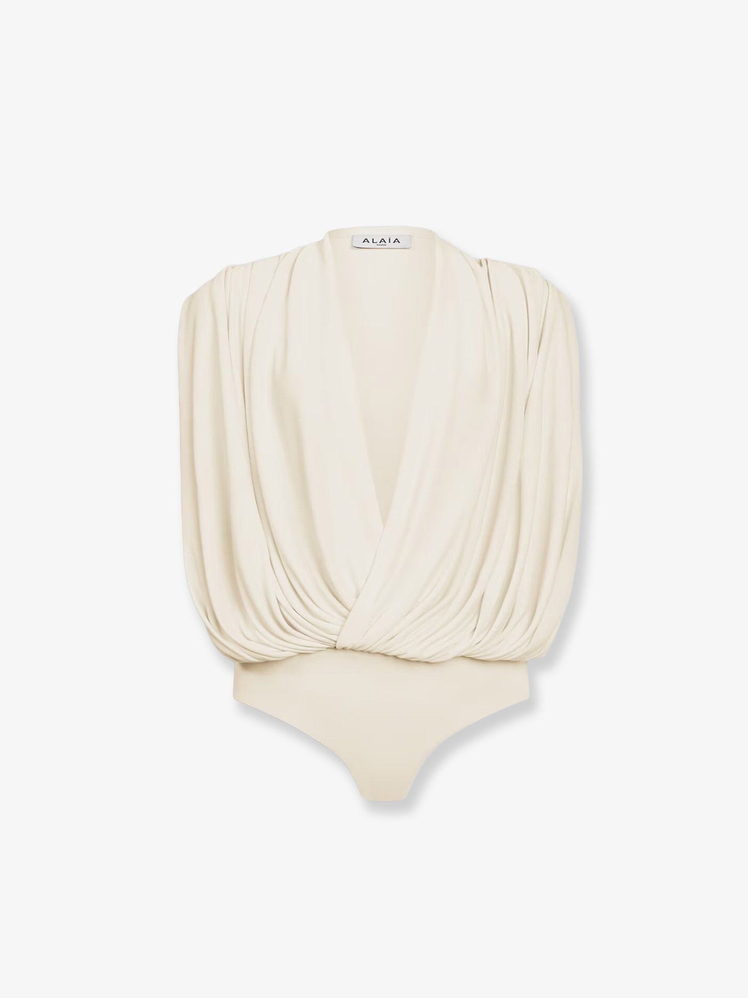 Alaïa Hooded Body Viscose Top