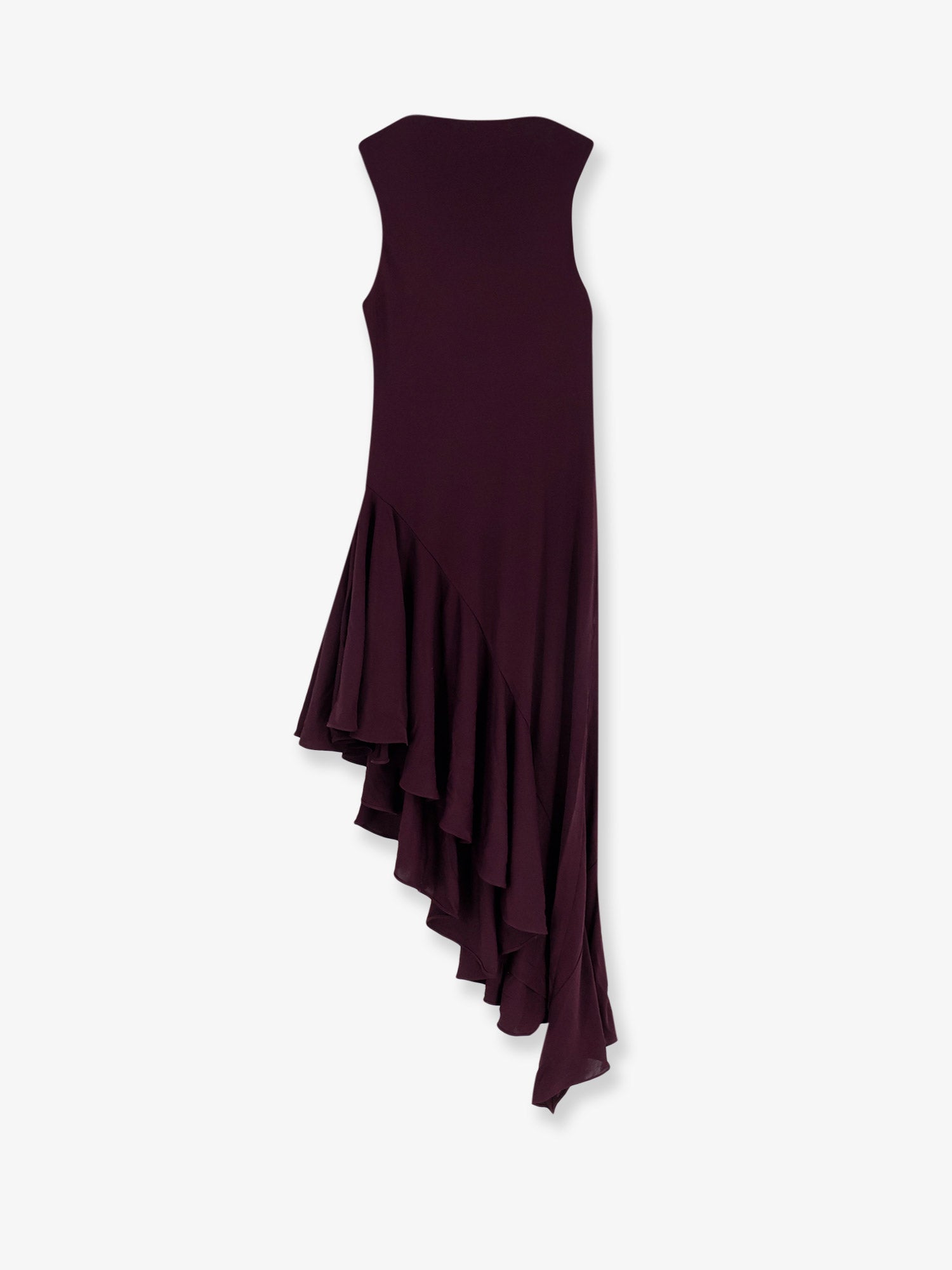 Alaïa Long Asymmetrical Viscose Dress