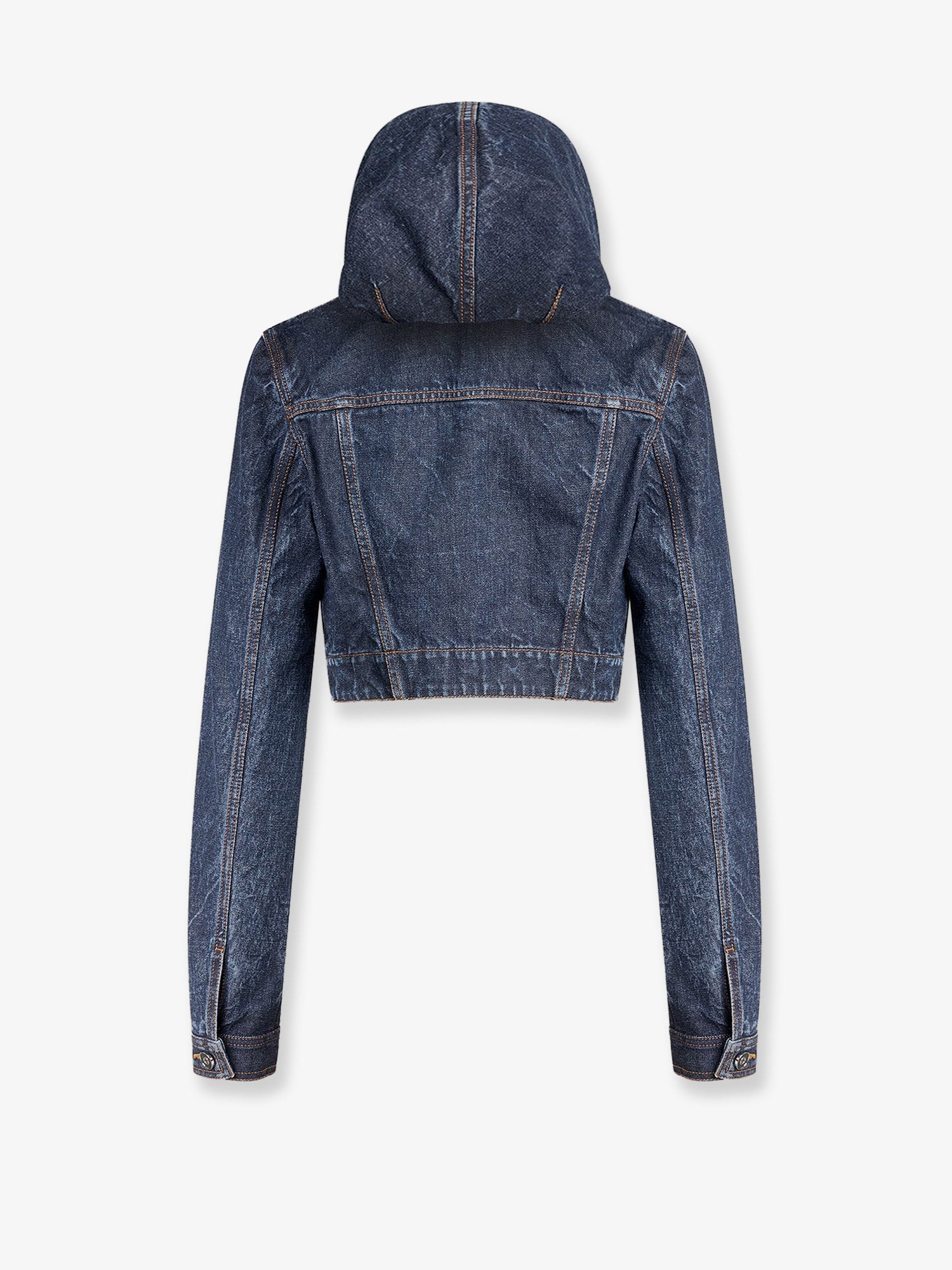 Alaïa Hooded Denim Jacket
