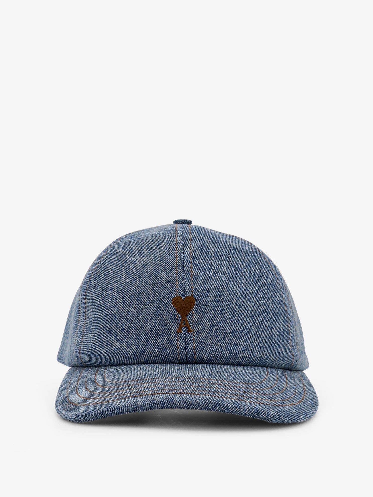 AMI Paris Denim Baseball Hat