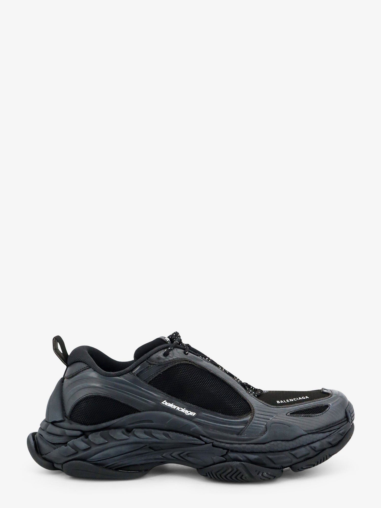 Balenciaga Triple S.2 Gradient Mesh Sneakers With Used-effect Nylon Inserts