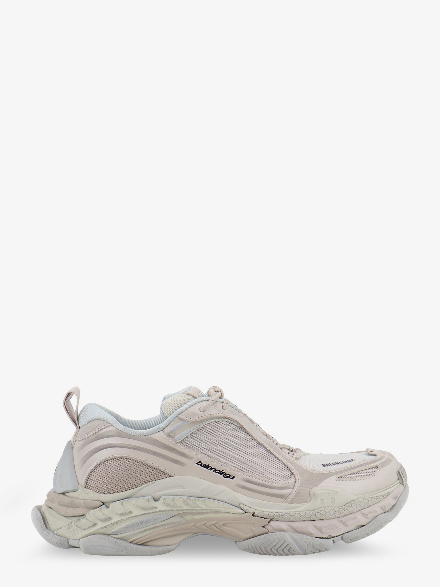 Balenciaga Triple S.2 Gandient Mesh And Nylon Inserts With Used-effect