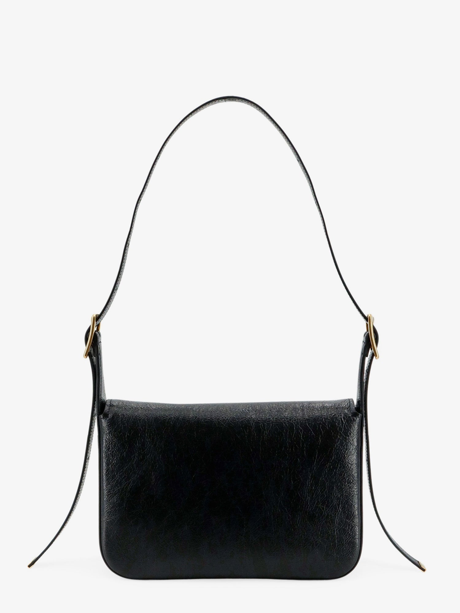 Balenciaga Clicca Arena Leather Medium Shoulder Bag