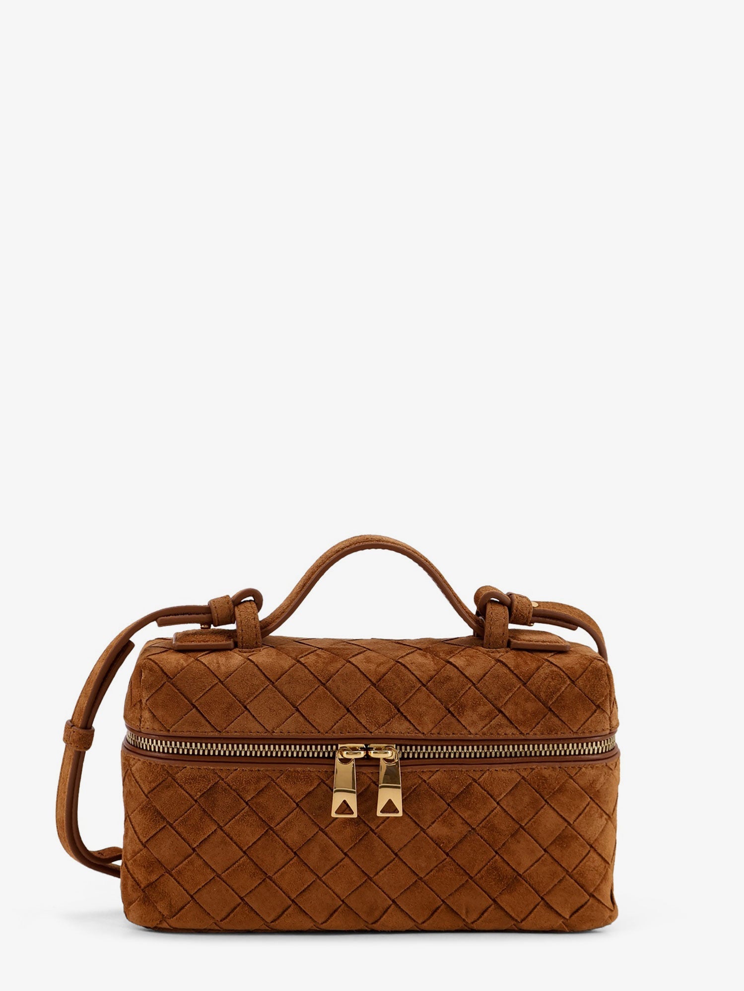 Bottega Veneta Bang Bang Suede Vanity Case