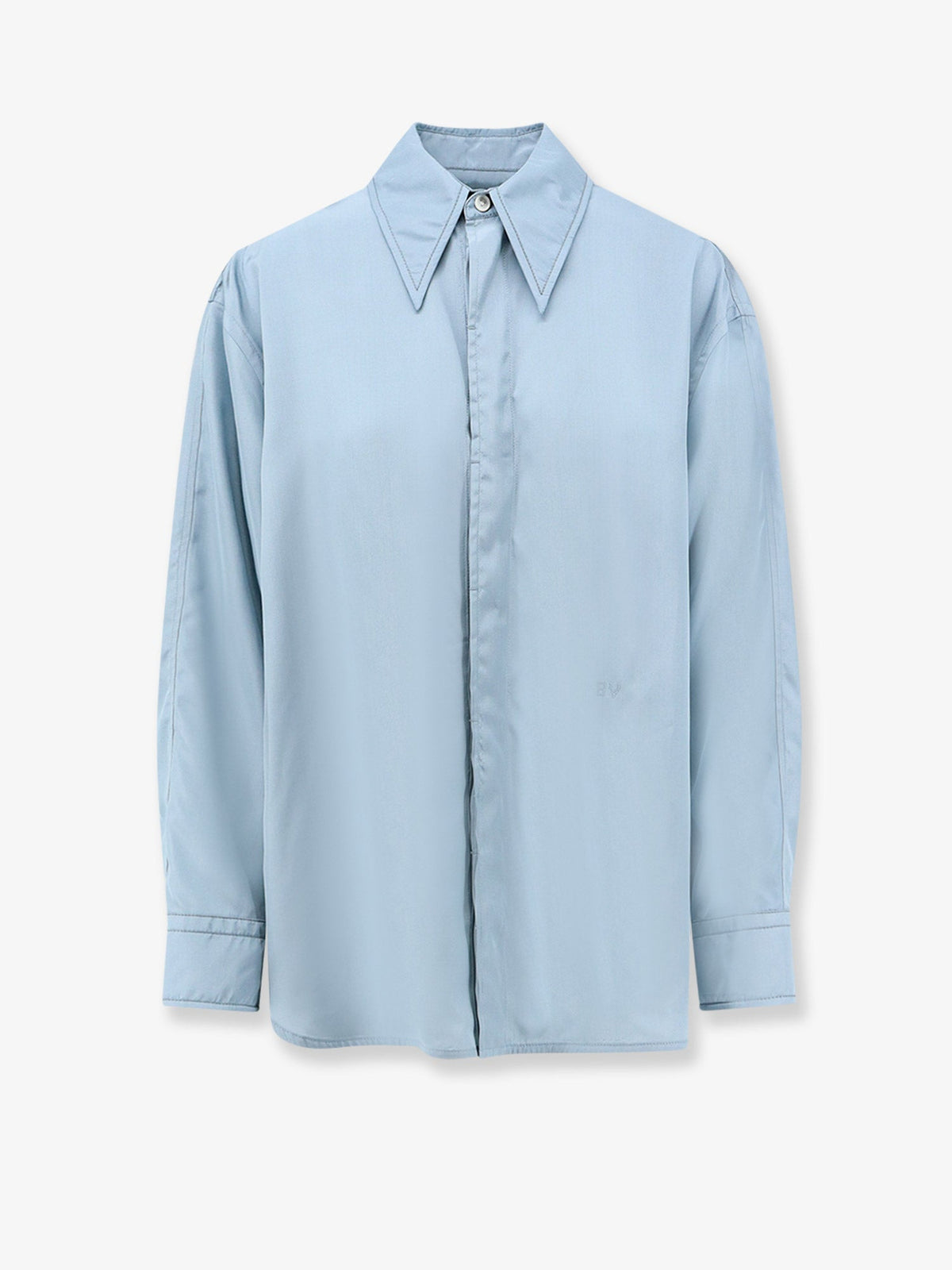 Bottega Veneta Parachute Viscose And Silk Blend Shirt
