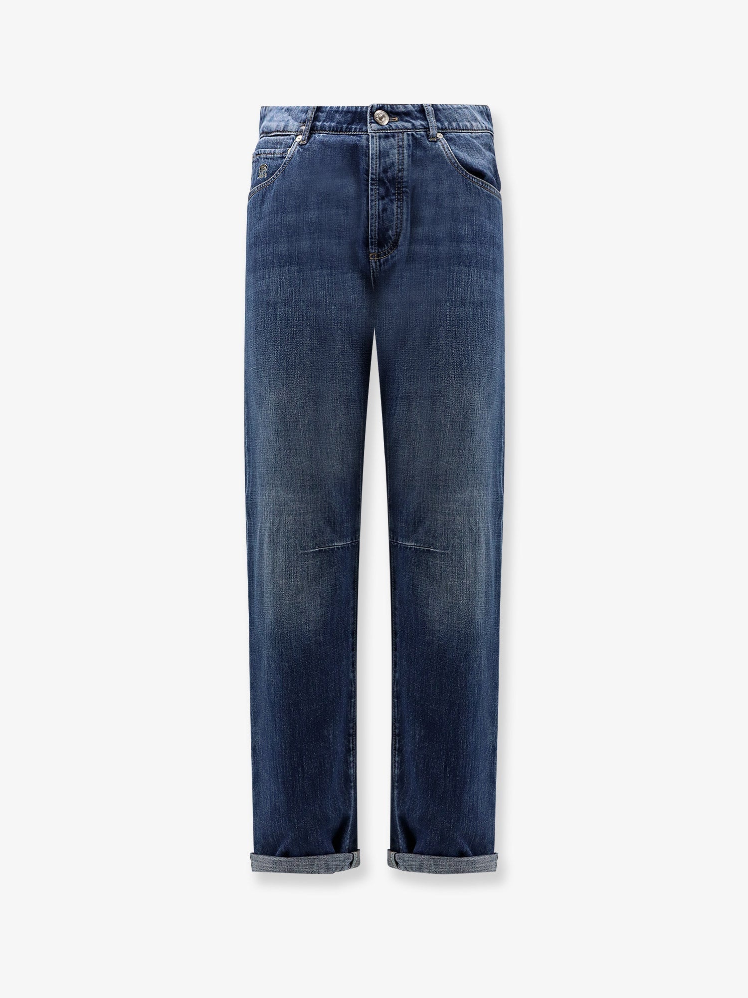 Brunello Cucinelli Leisure Fit Cotton Jeans