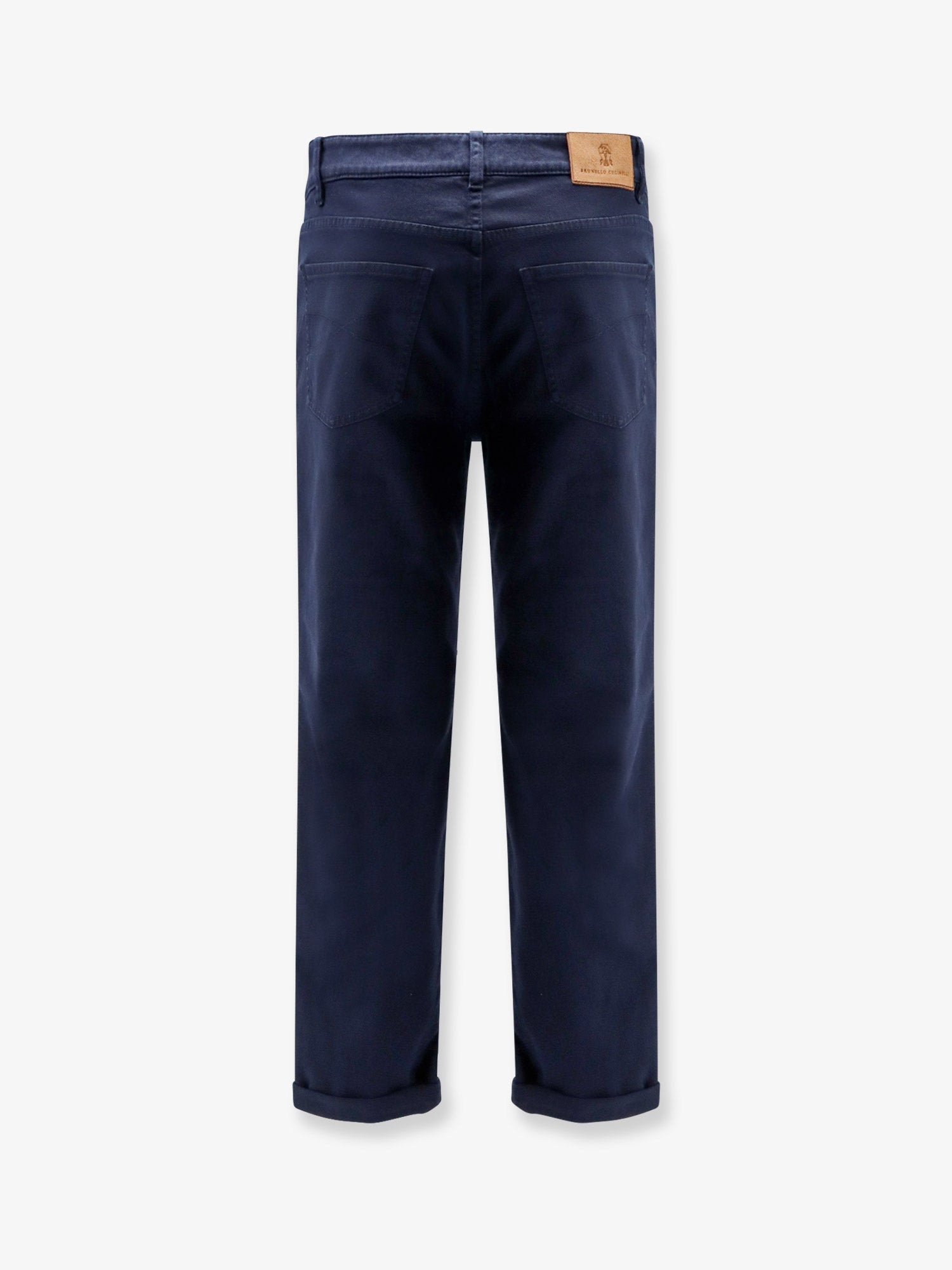 Brunello Cucinelli Traditional Fit Cotton Trousers