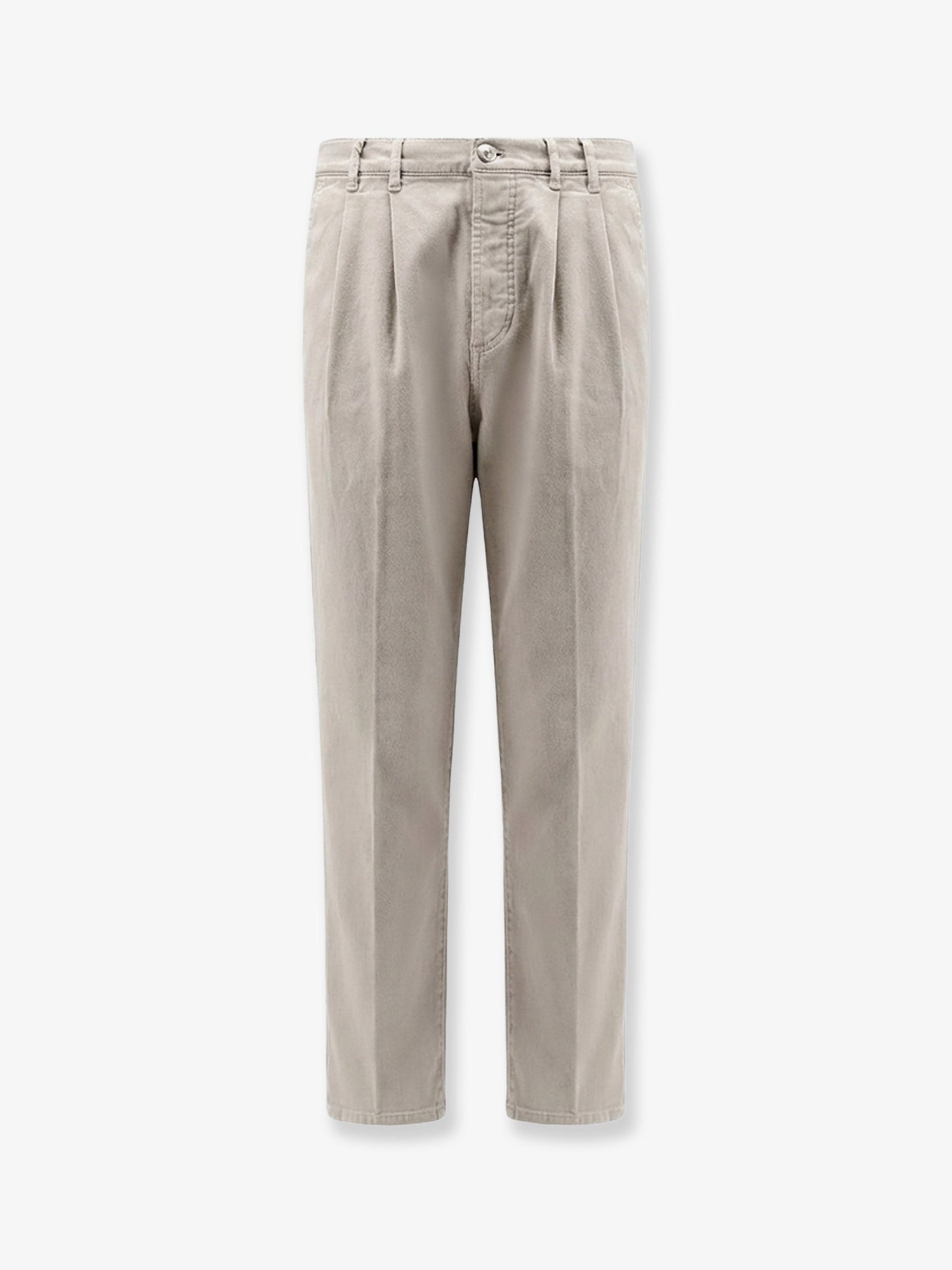 Brunello Cucinelli Stretch Canvas Trousers