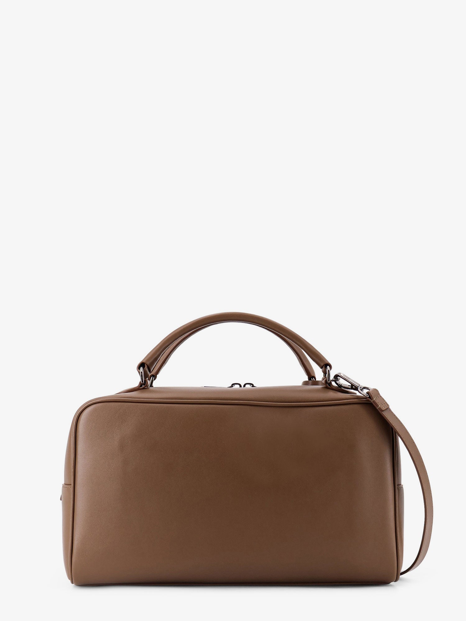 Brunello Cucinelli Boston Explorer Leather Crossbody Bag