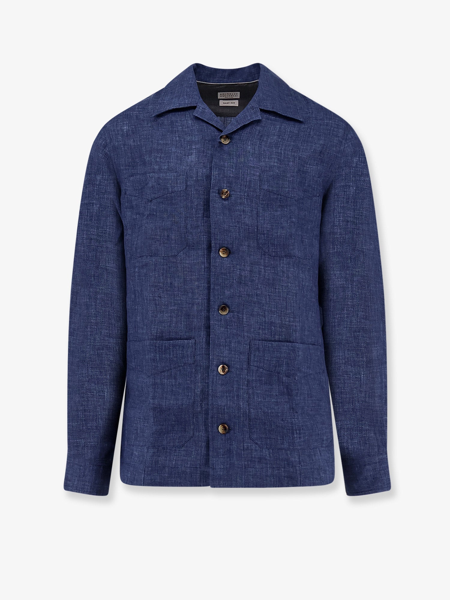 Brunello Cucinelli Easy Fit Linen Shirt