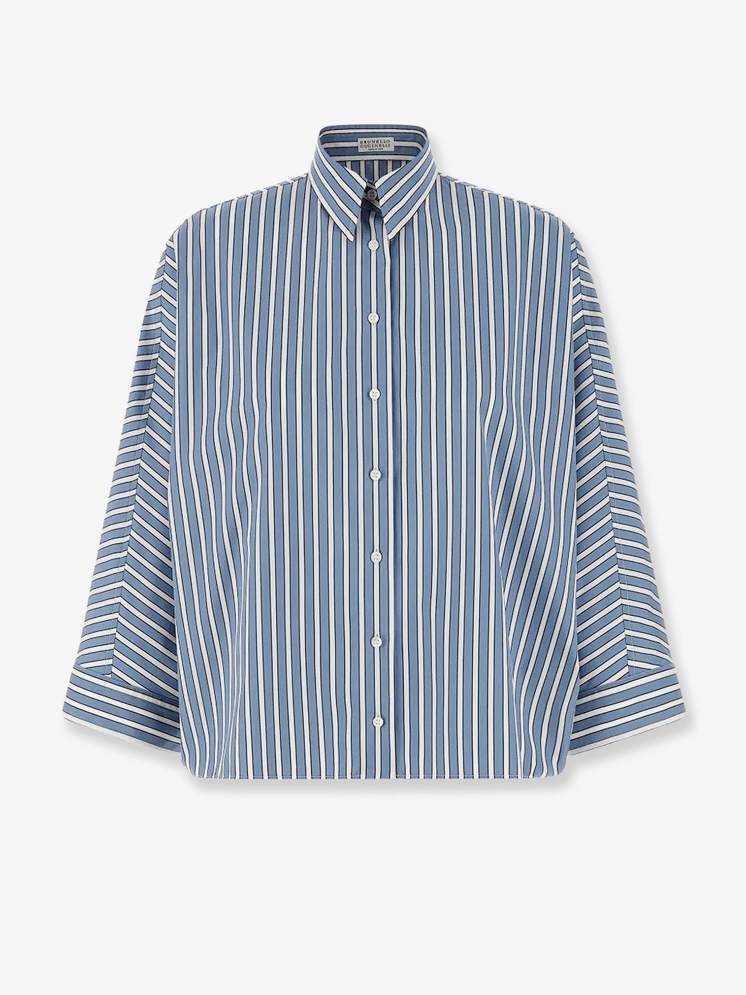Brunello Cucinelli Striped Cotton Shirt
