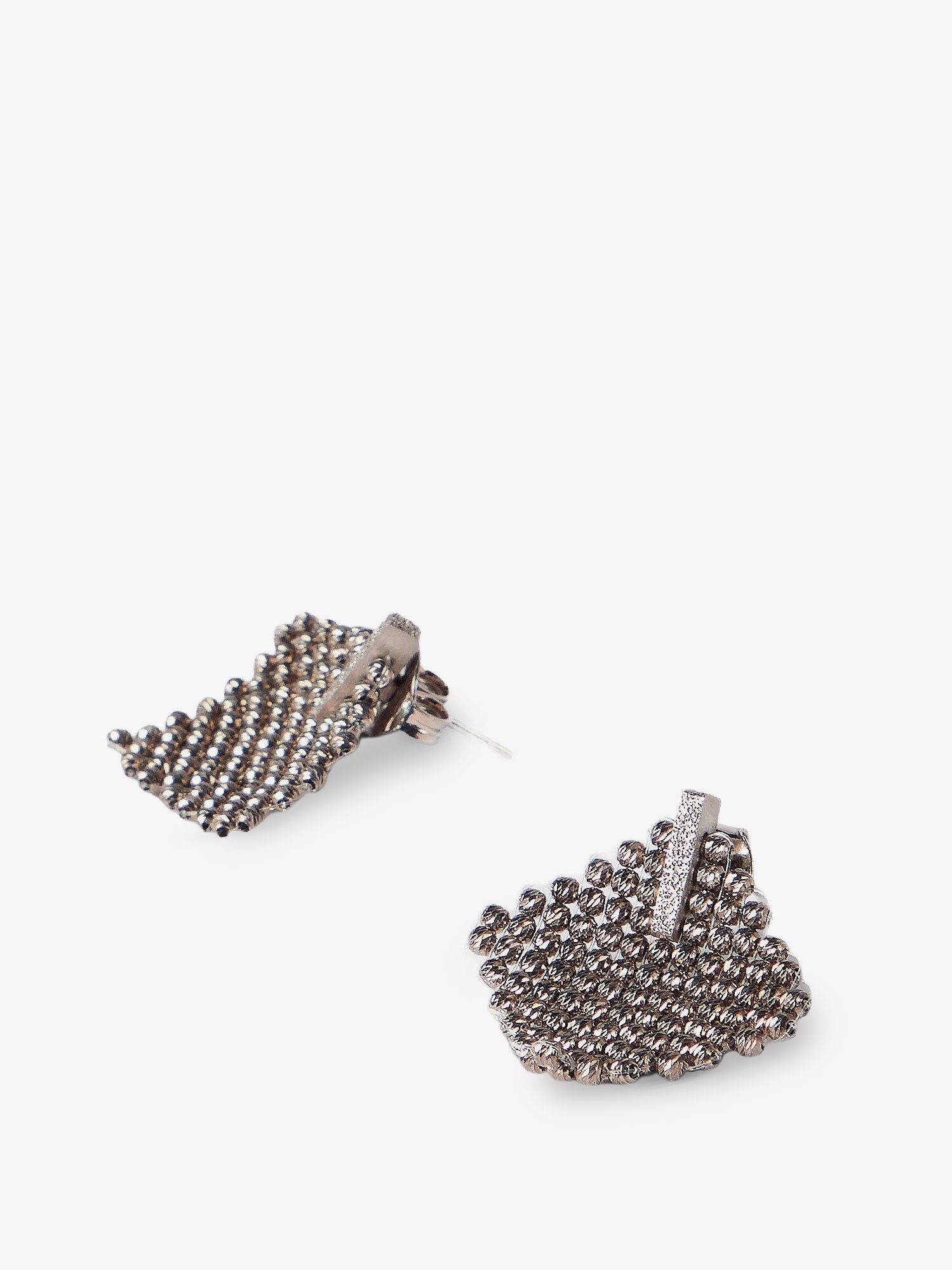 Brunello Cucinelli Silver Monili Earrings