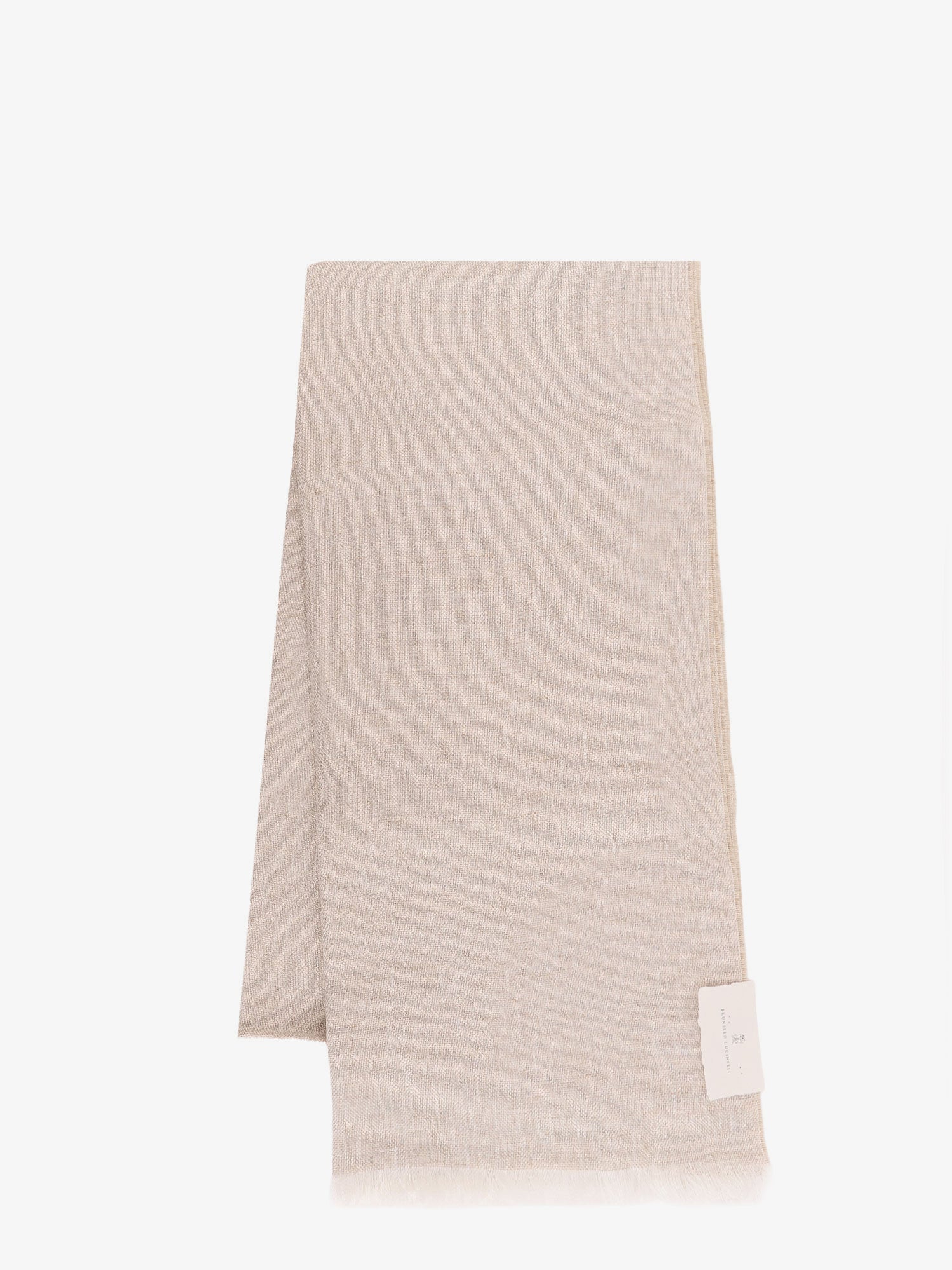 Brunello Cucinelli Sparkling Linen Scarf