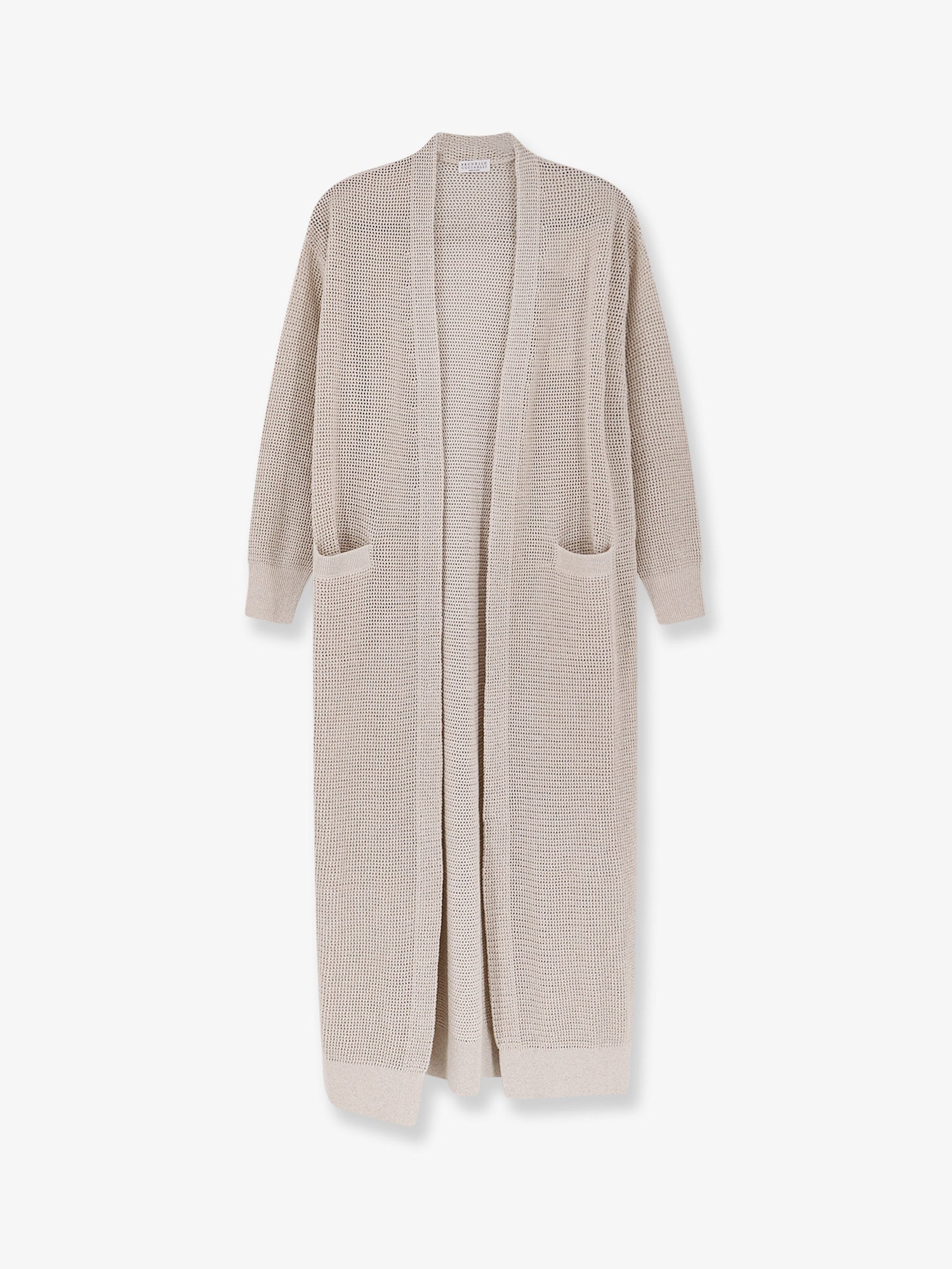 Brunello Cucinelli Cotton And Viscose Long Cardigan