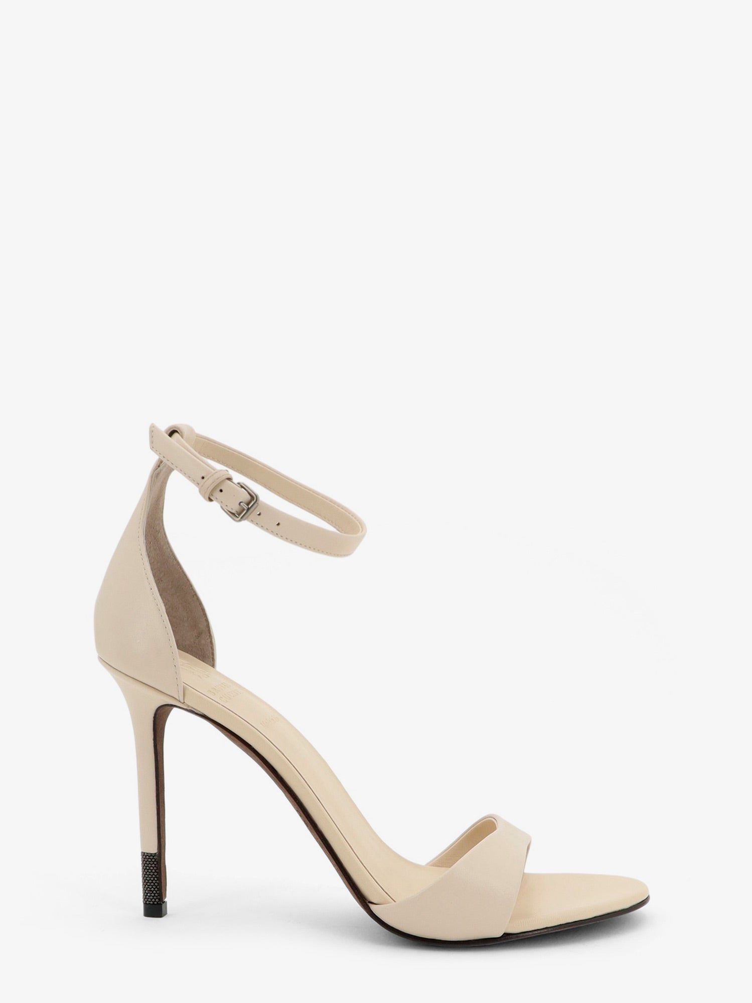 Brunello Cucinelli Leather Sandals With Monili Detail