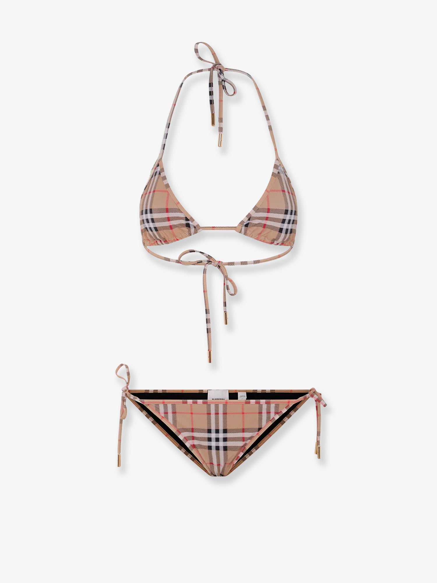Burberry Cobb Bikini With Traditional Check Pattern