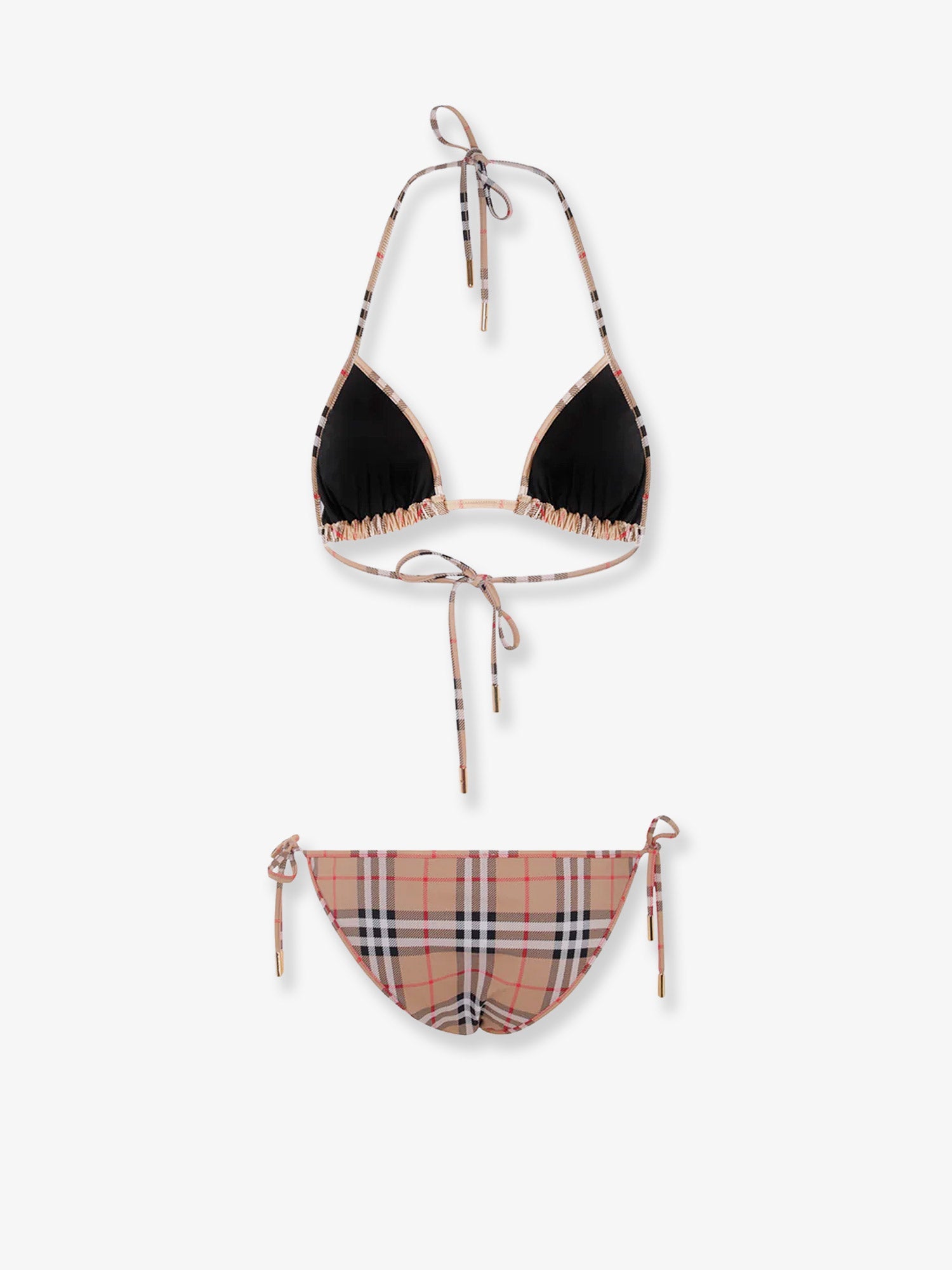 Burberry Cobb Bikini With Traditional Check Pattern