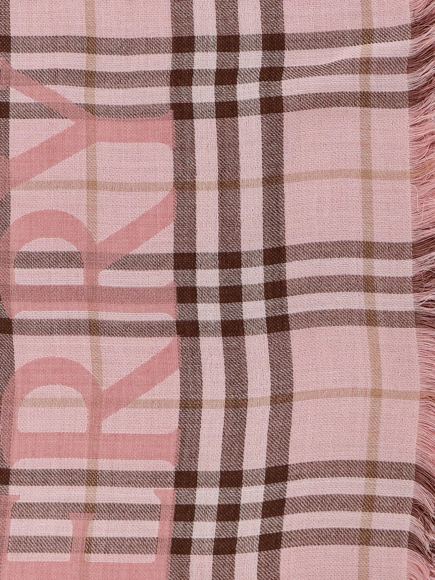 Burberry Wool And Silk Scarf