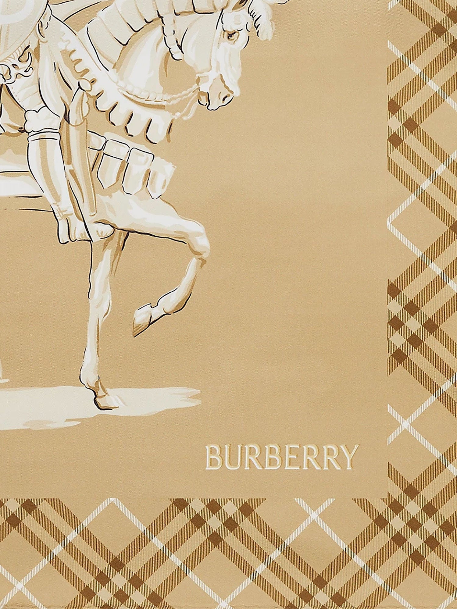 Burberry Foulard In Seta