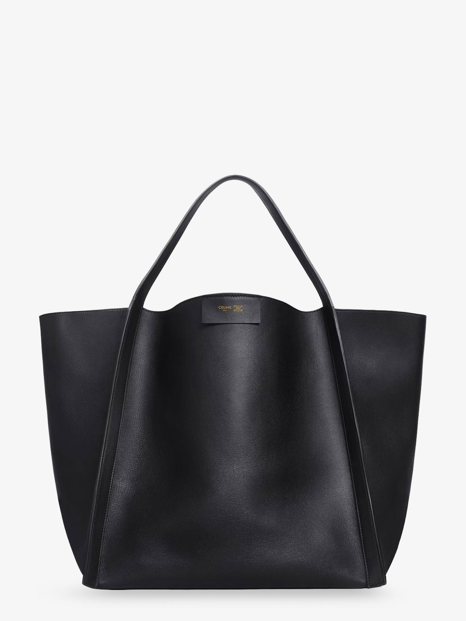 Celine Cube Leather Handbag