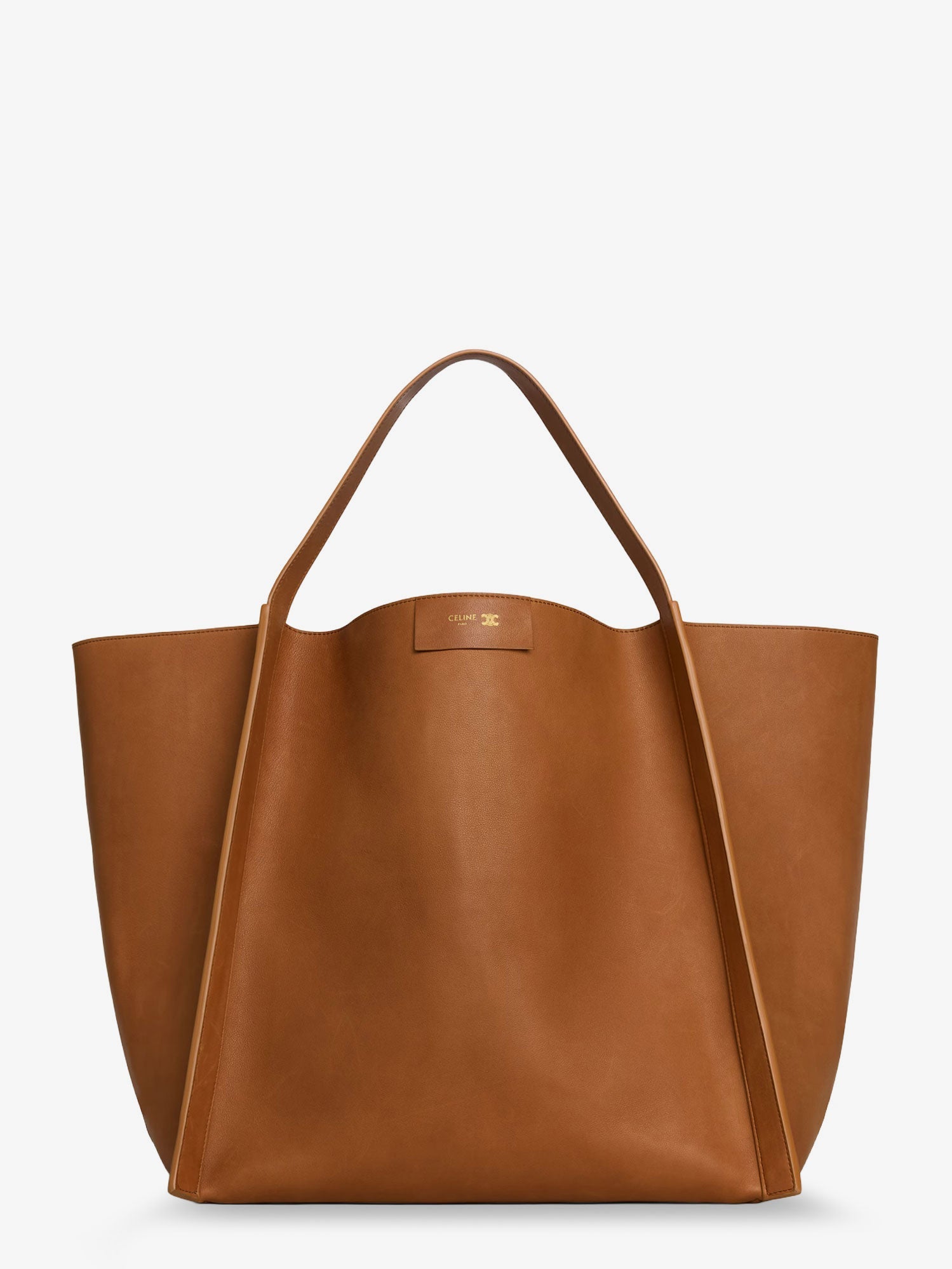 Celine Cube Leather Handbag