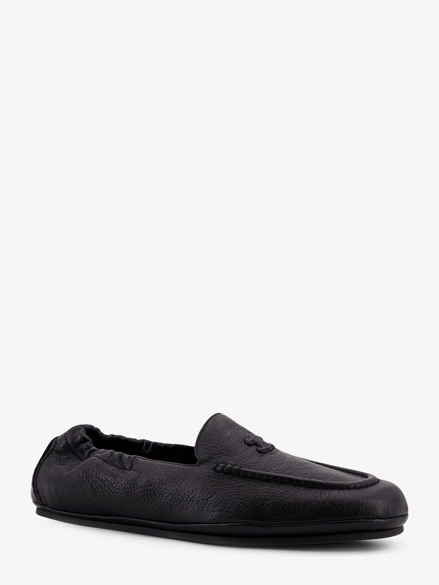 Celine Adam Leather Slip-on Loafers