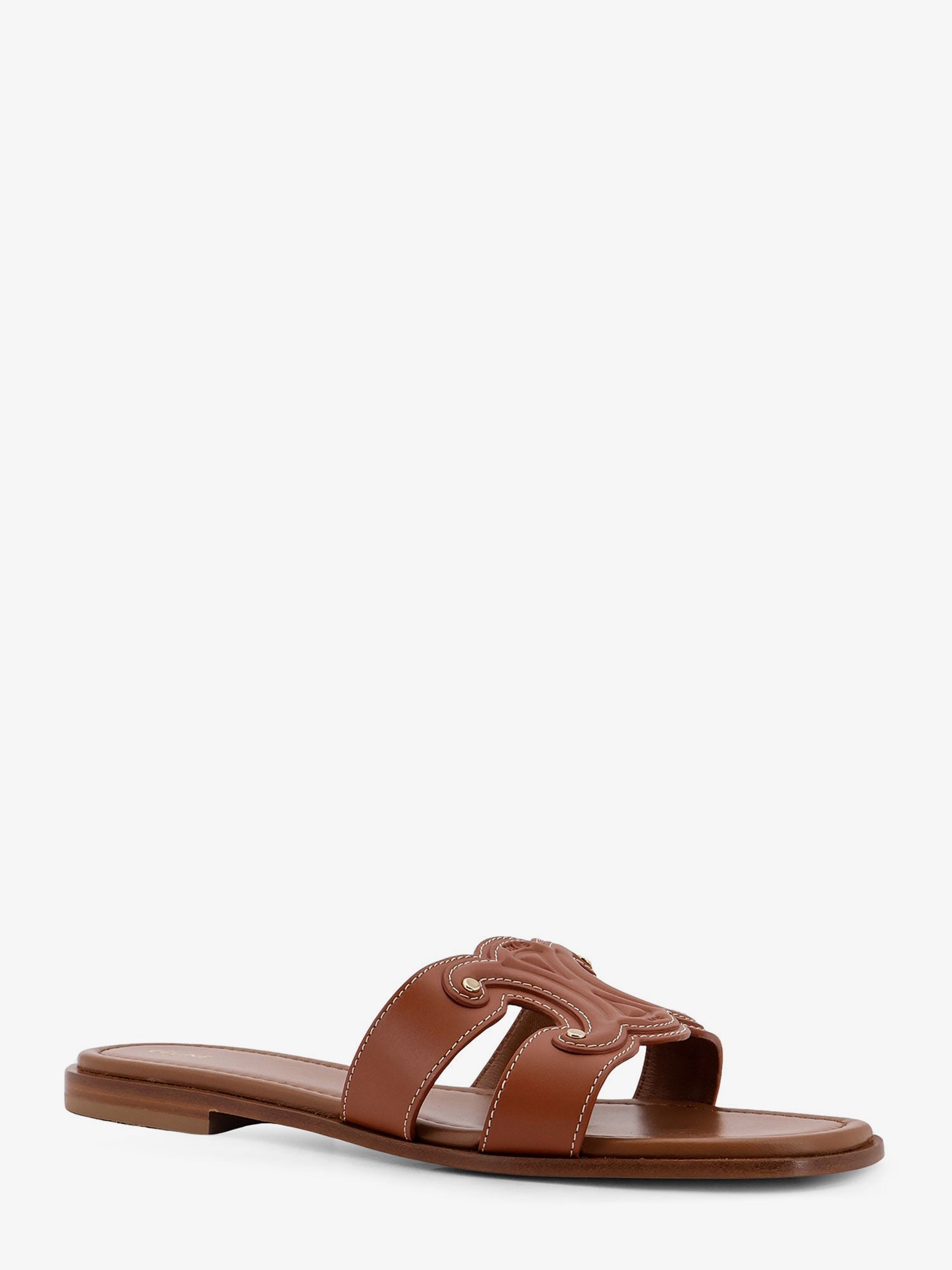 Celine Marina Low Leather Sandals