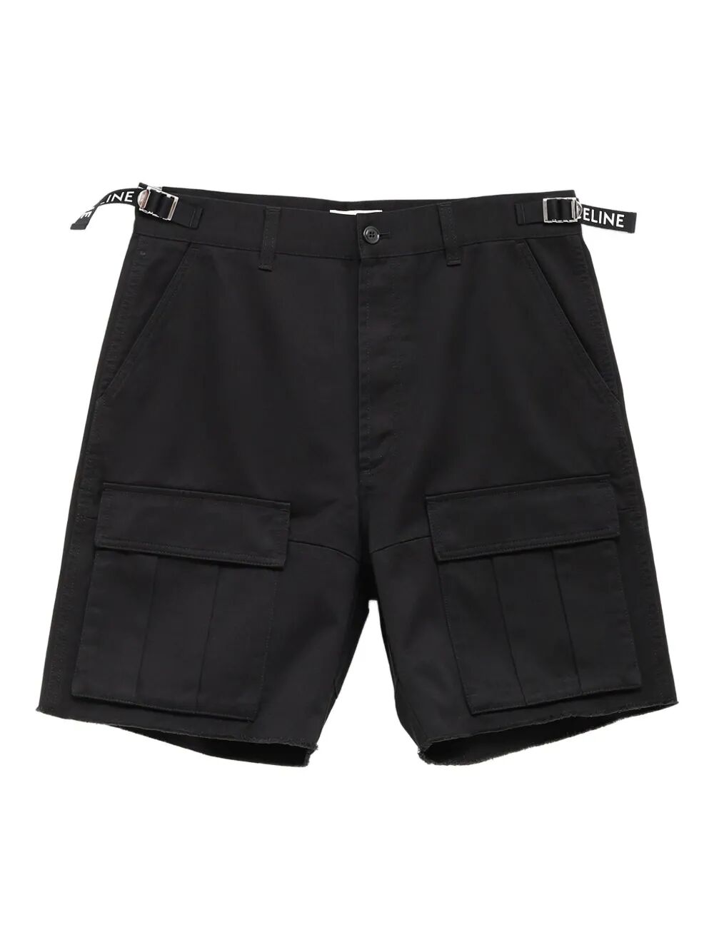 Celine Cargo Cotton Bermuda Shorts
