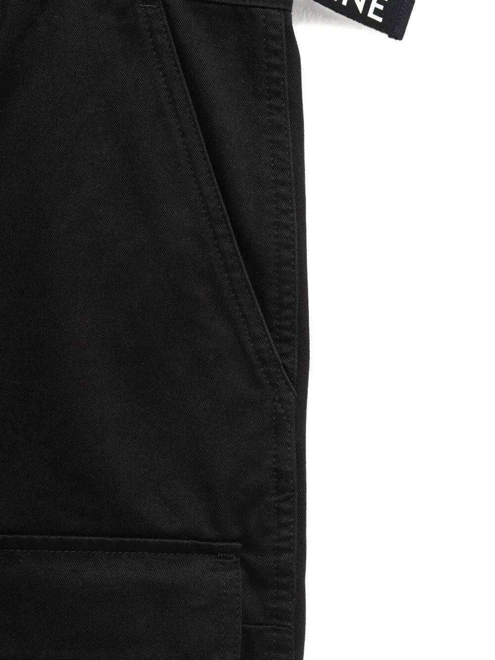 Celine Cargo Cotton Bermuda Shorts