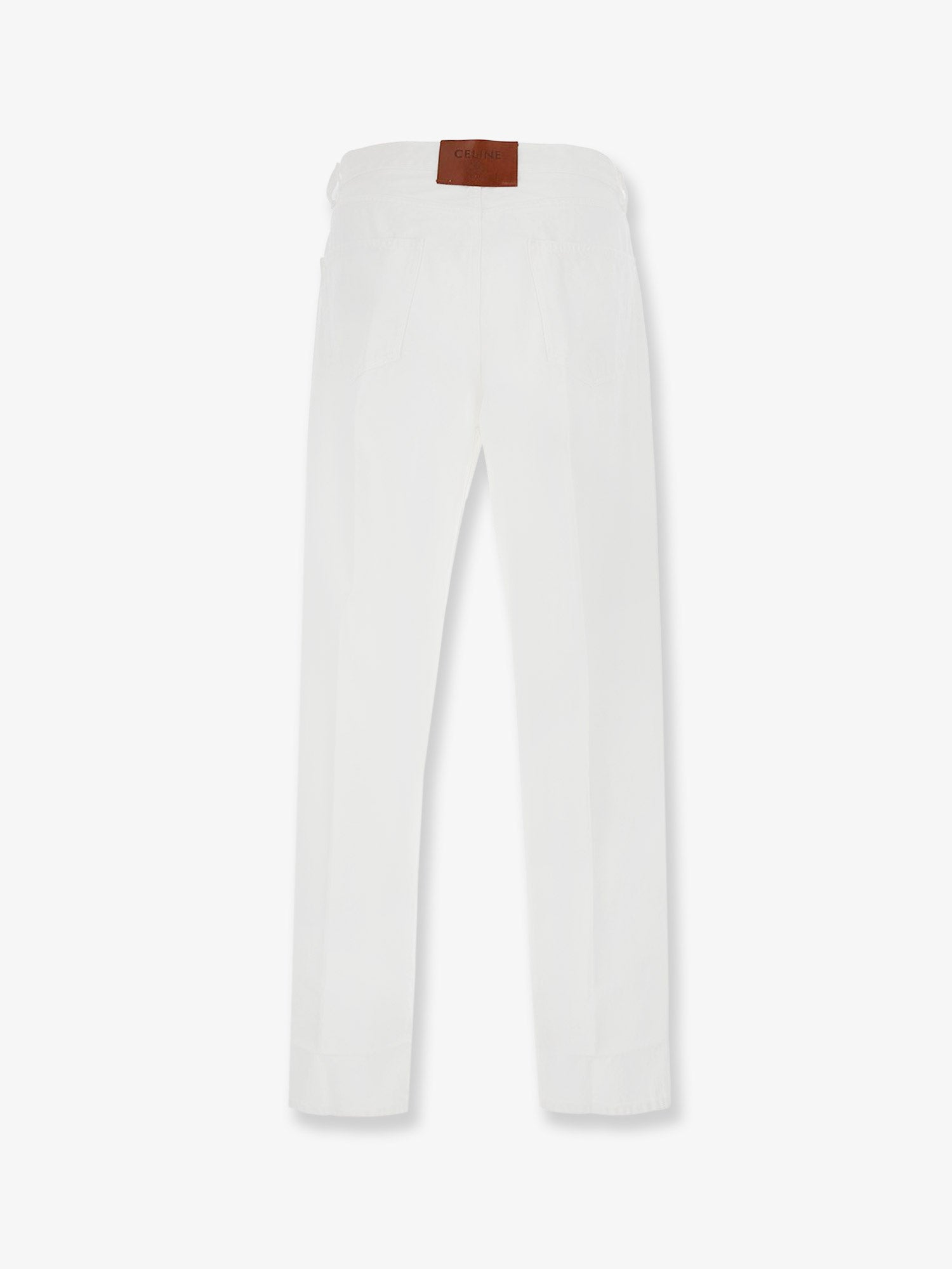 Celine Boyfriend Cotton Trousers